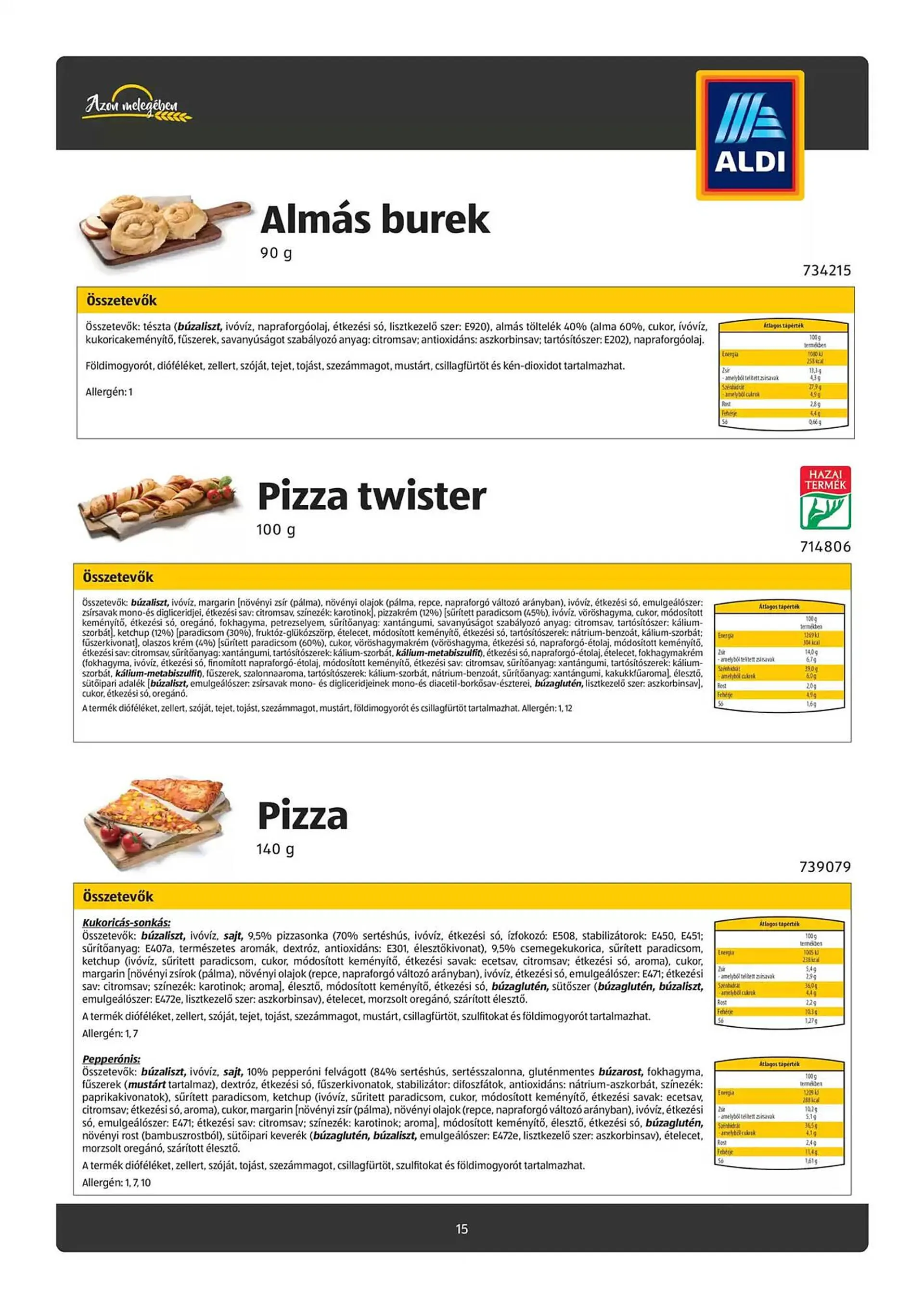 Katalógus ALDI akciós újság december 18.-tól január 1.-ig 2025. - Oldal 15