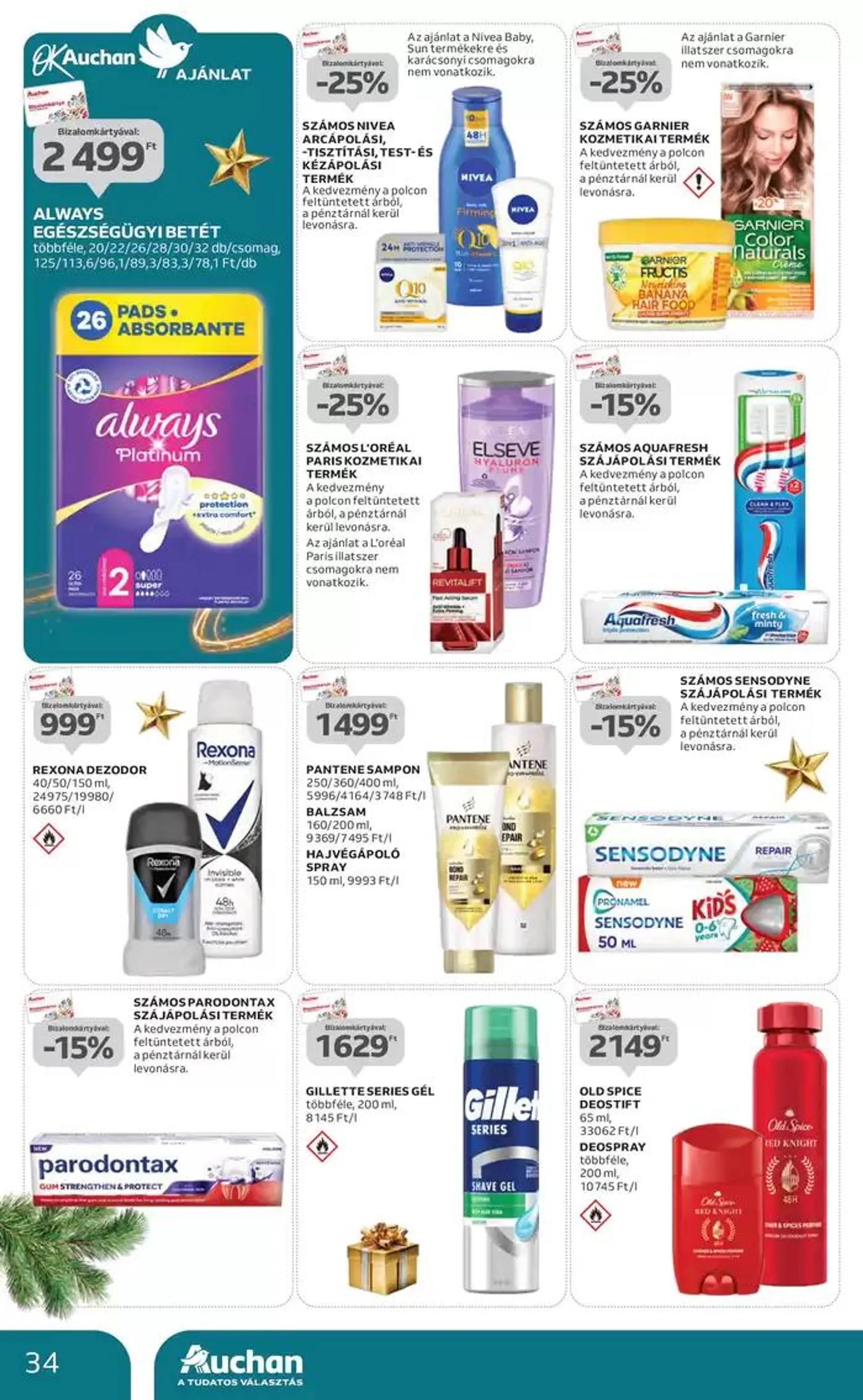 Katalógus Catalog Auchan december 16.-tól december 24.-ig 2024. - Oldal 34