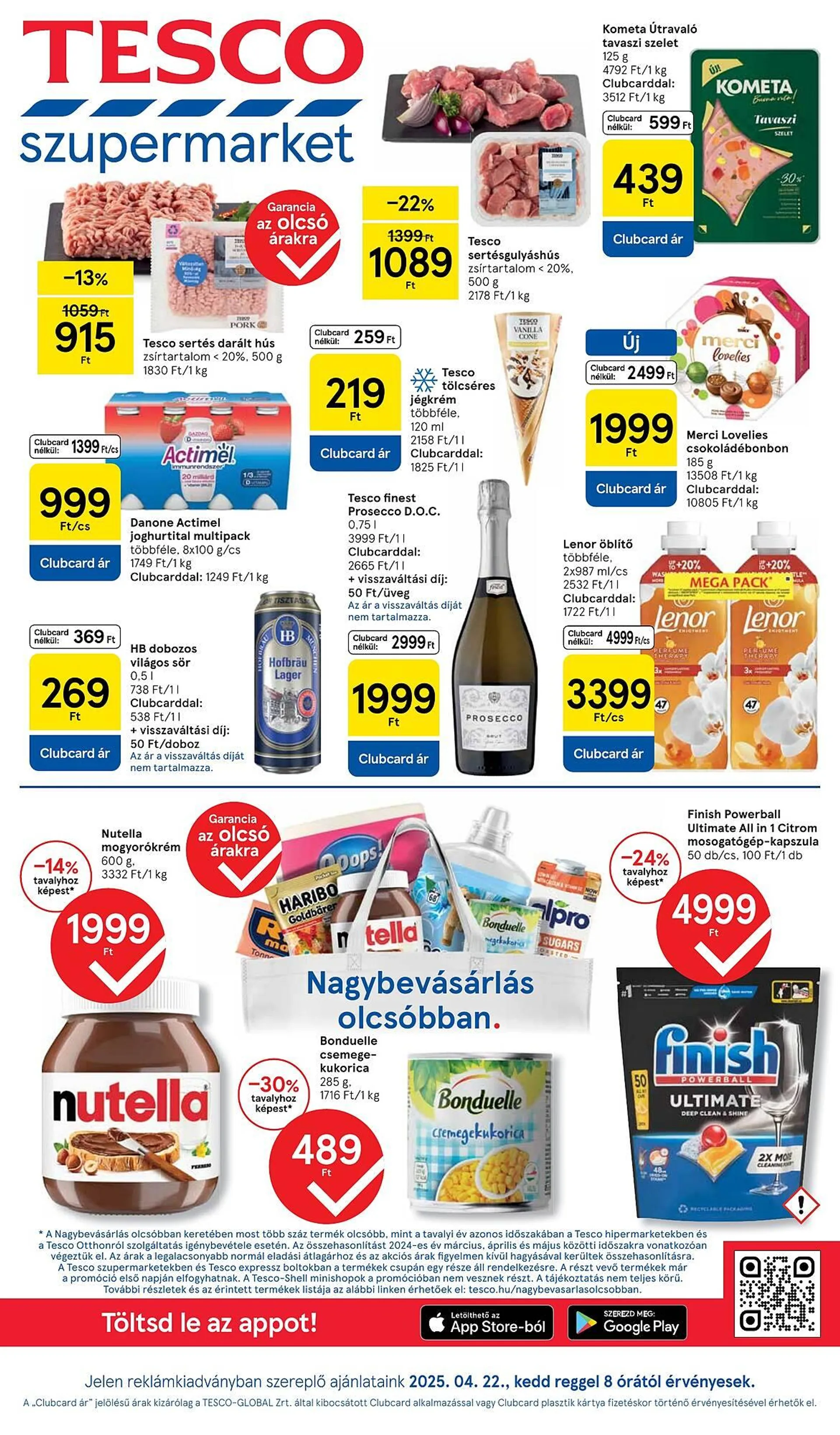 Tesco akciós újság - 1