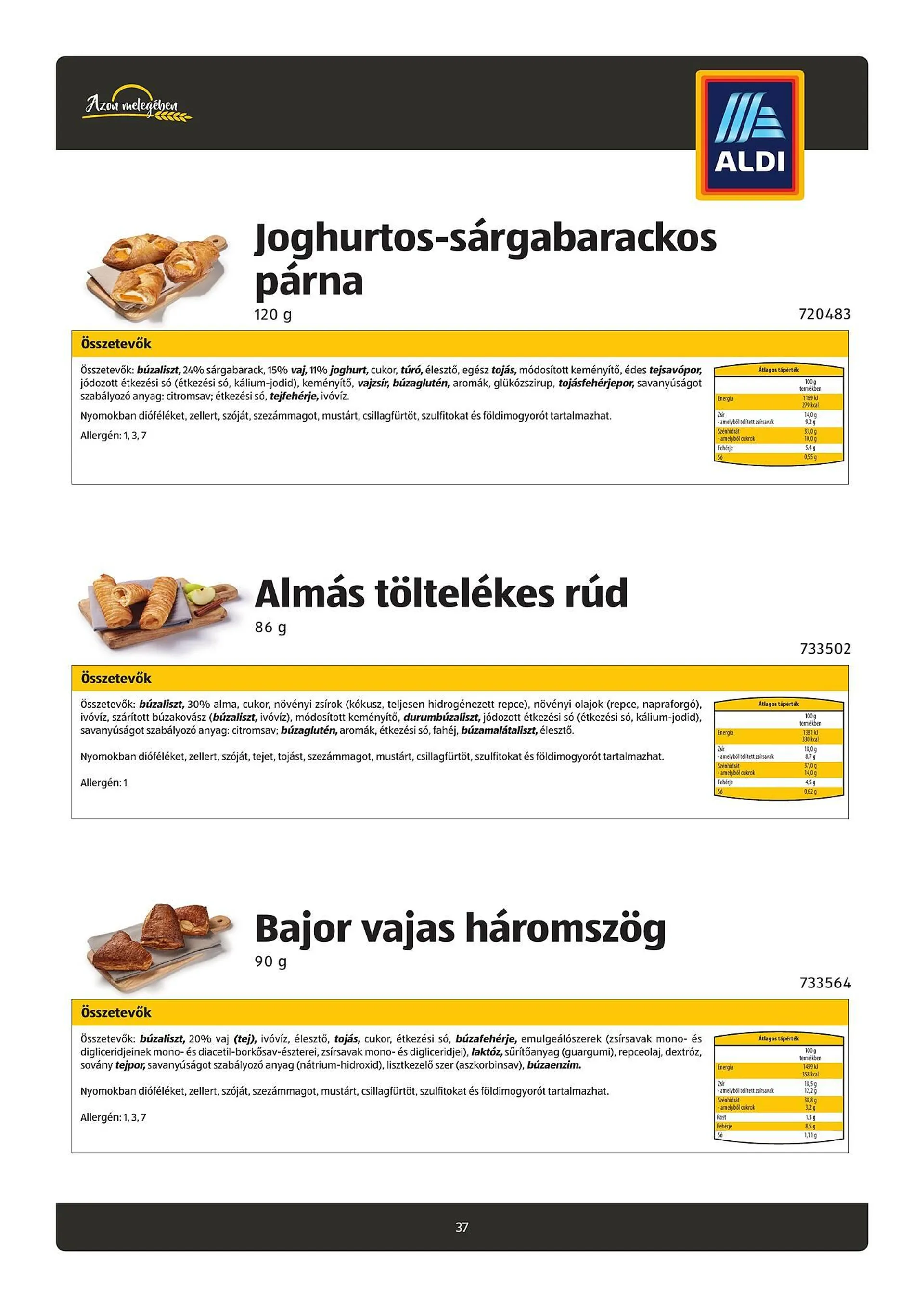 Katalógus ALDI akciós újság július 26.-tól október 21.-ig 2024. - Oldal 37