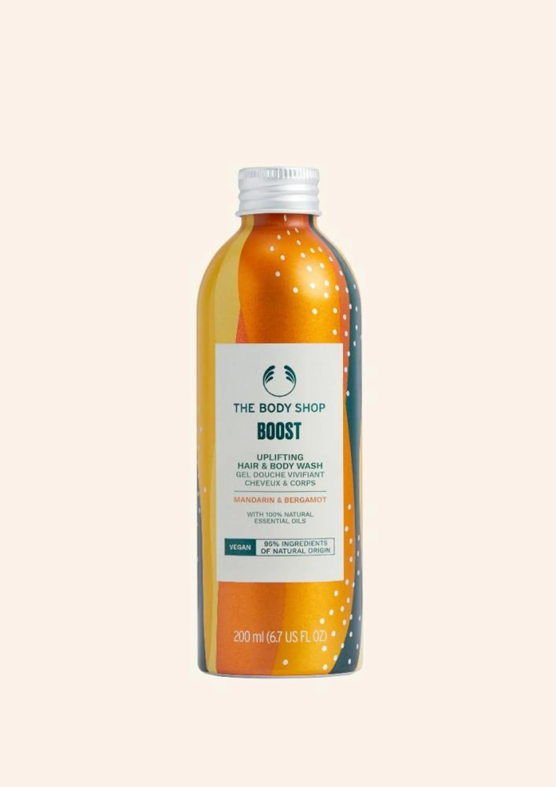 Boost energizáló sampon és tusfürdő 200 ml