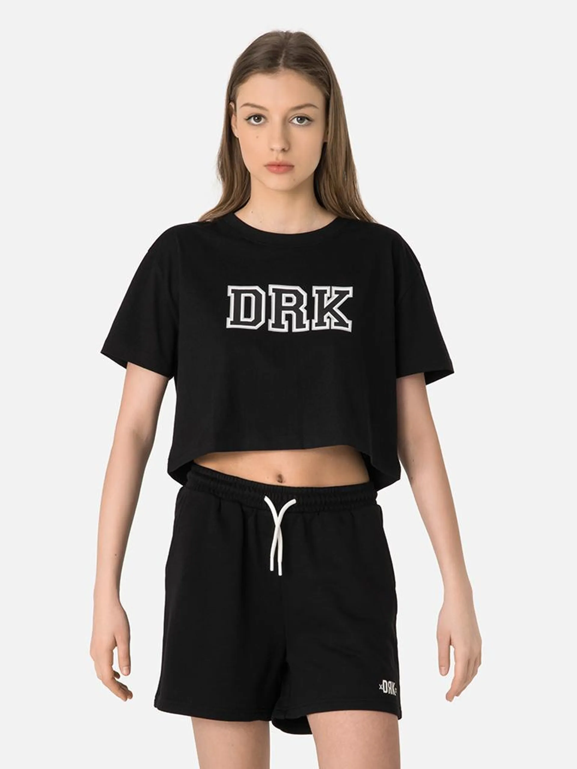 UNIVERSITY CROPPED T-SHIRT WOMEN