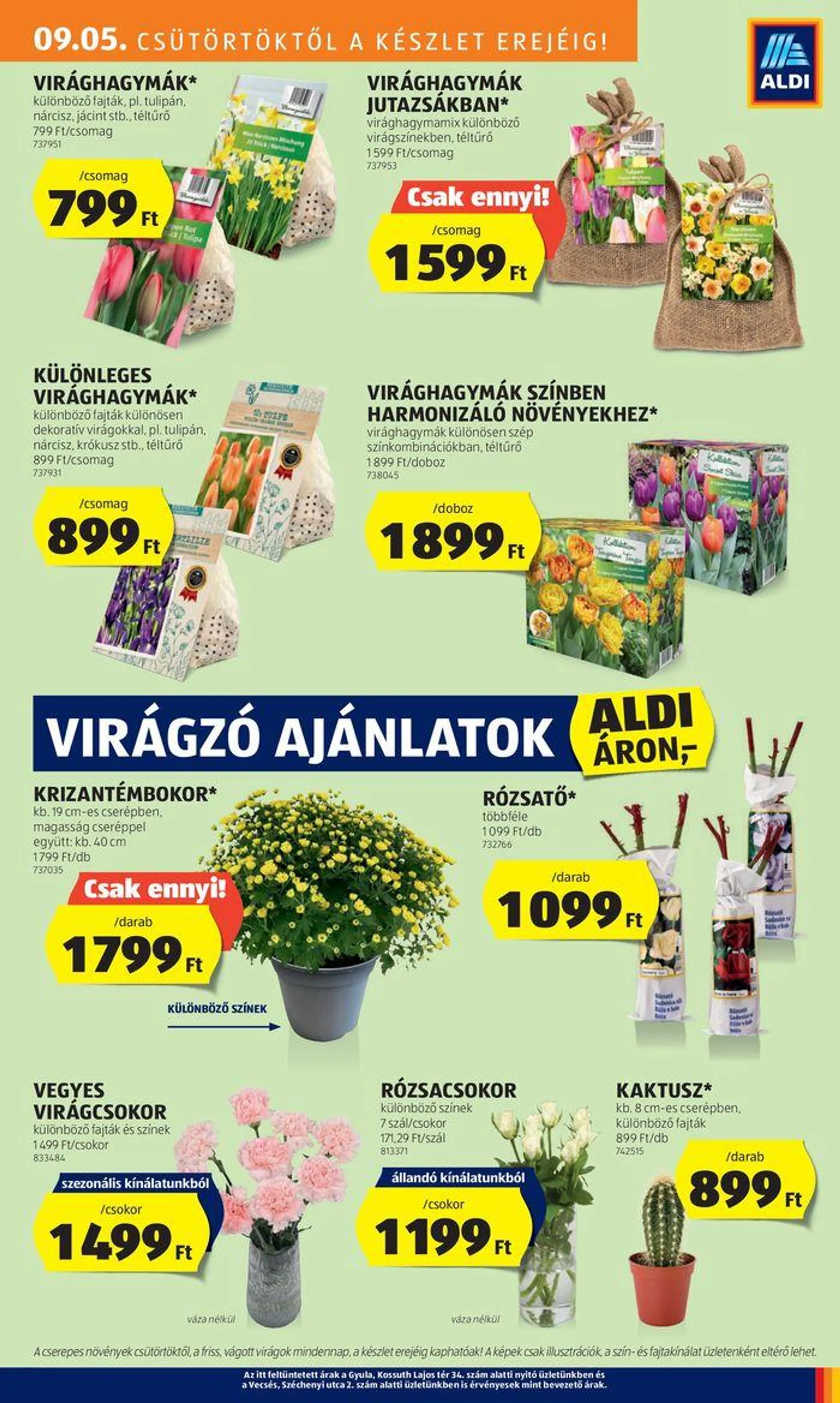 Következő heti ALDI akciós újság - 25