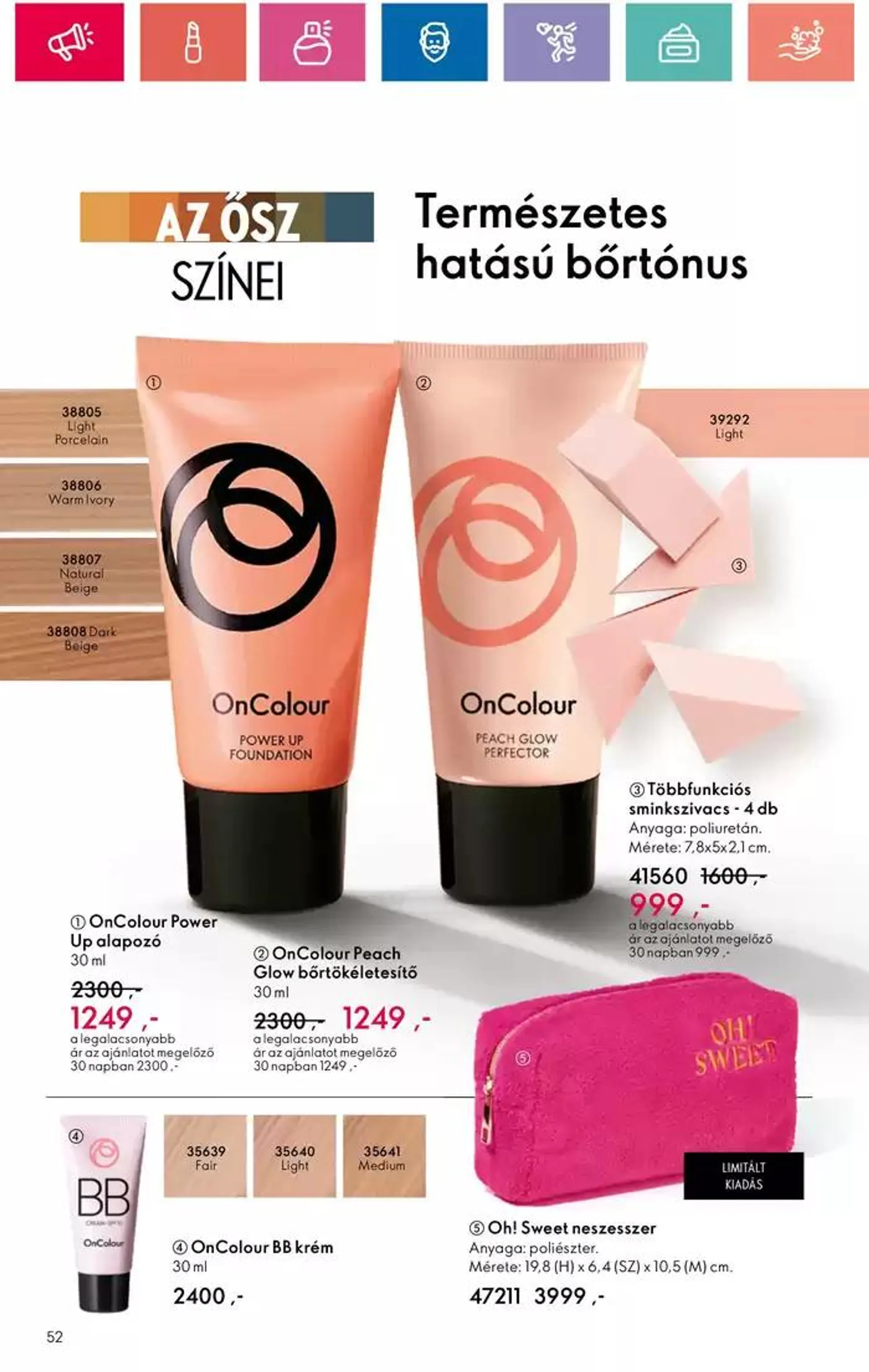 Katalógus ORIFLAME akciós október 1.-tól október 15.-ig 2024. - Oldal 52