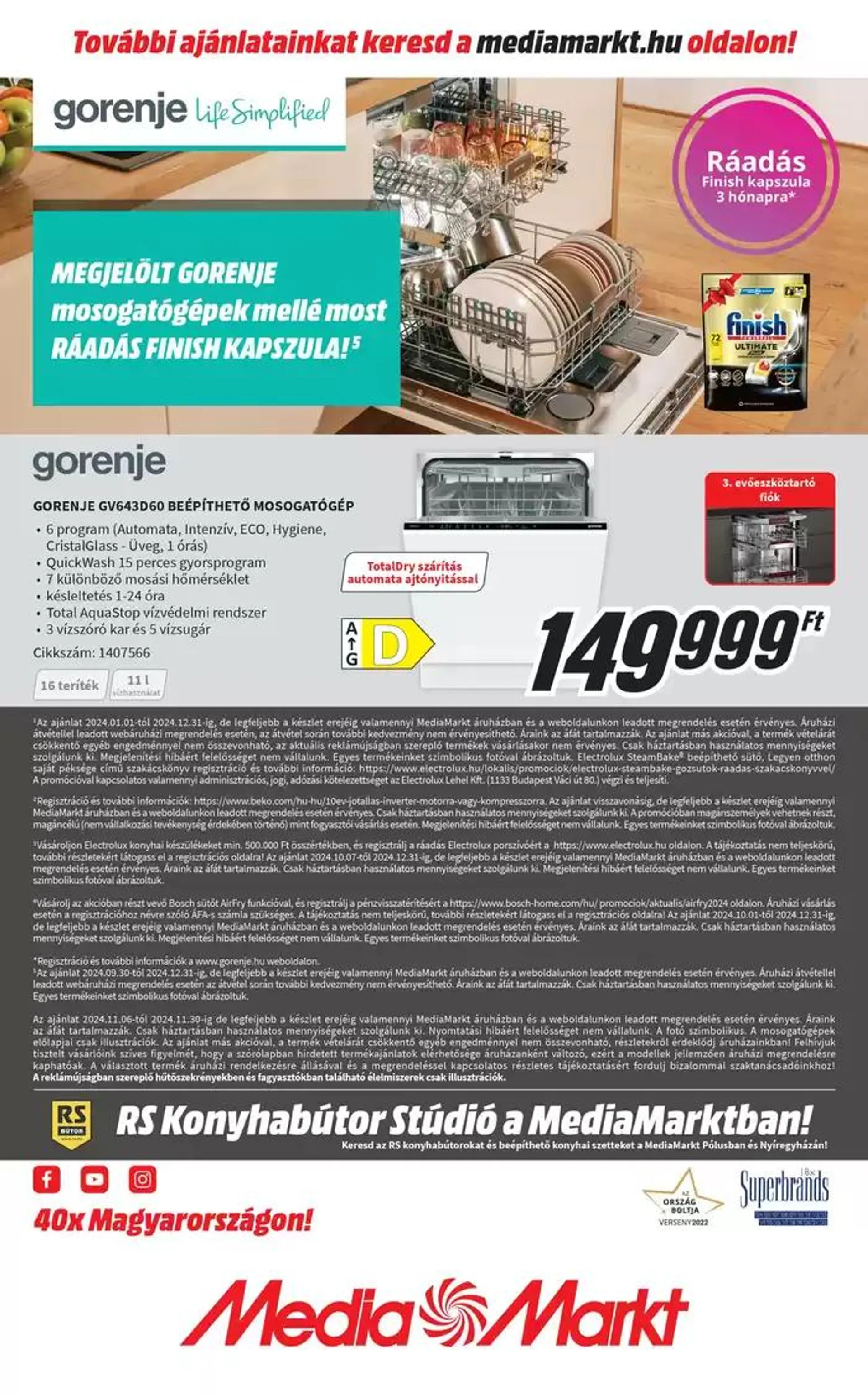 Katalógus katalógus Media Markt november 6.-tól november 30.-ig 2024. - Oldal 16