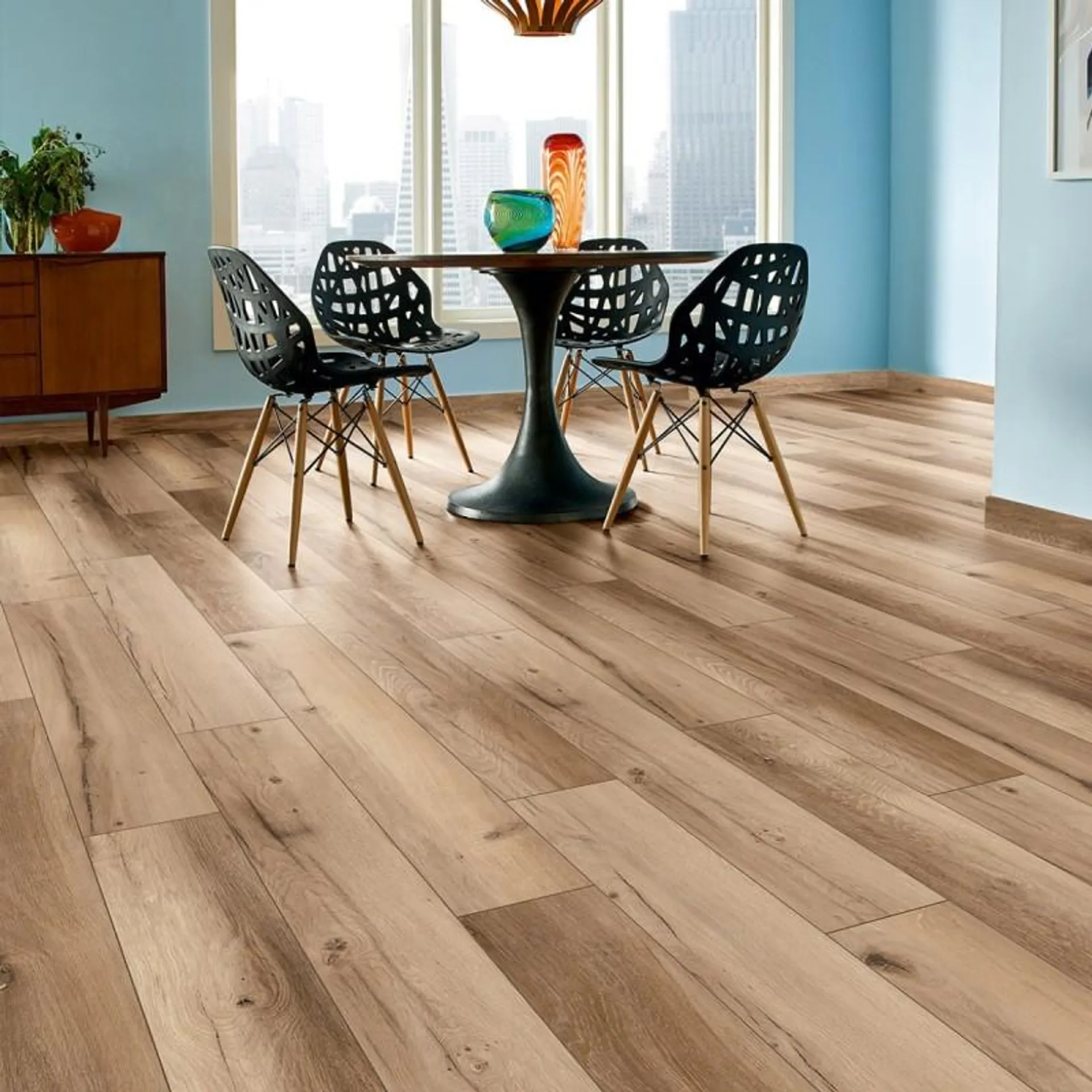 Vízálló laminált padló 6+1 mm/34/V4 Organic Flex Hazel Range tölgy K507