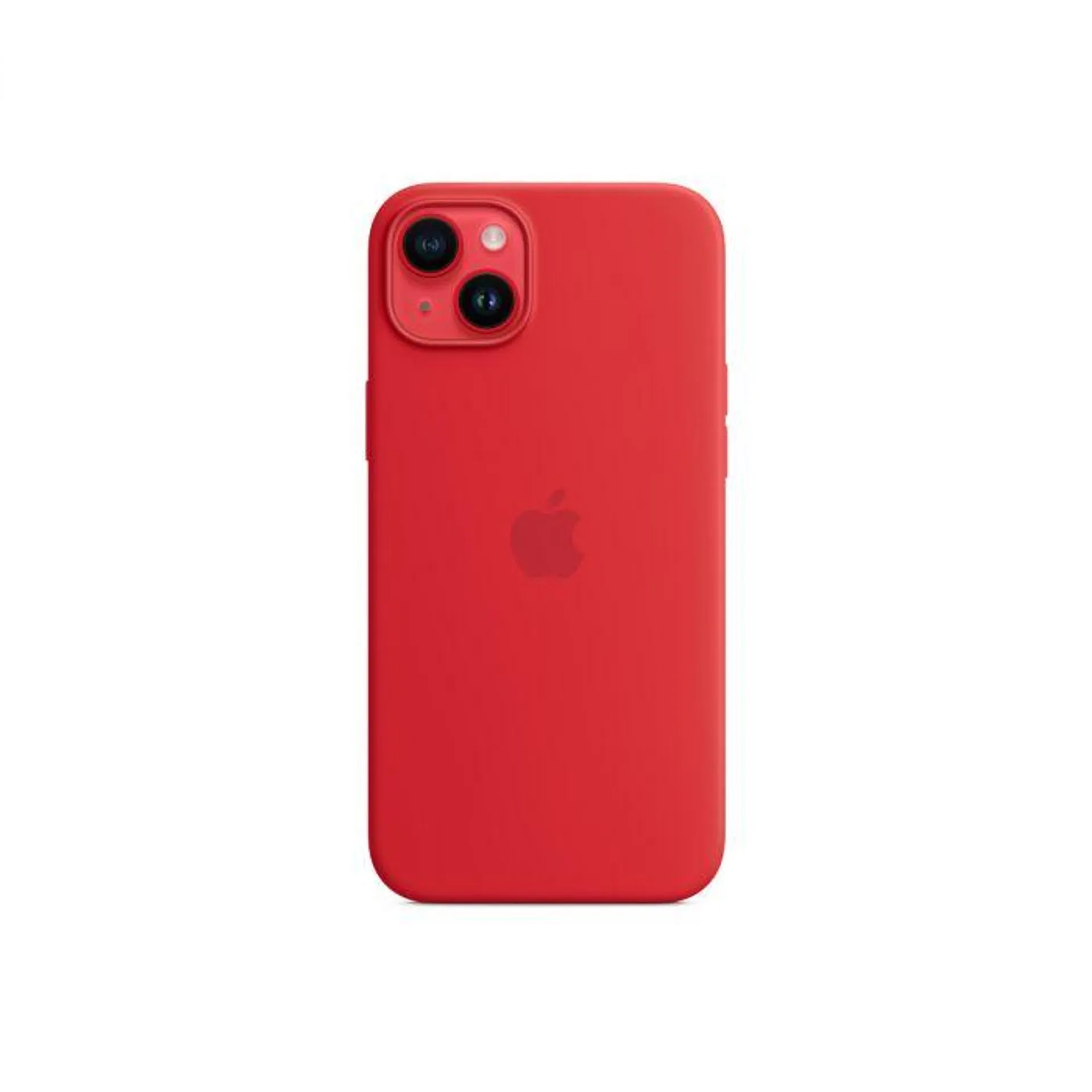 MagSafe-rögzítésű iPhone 14 Plus-szilikontok – (PRODUCT)RED