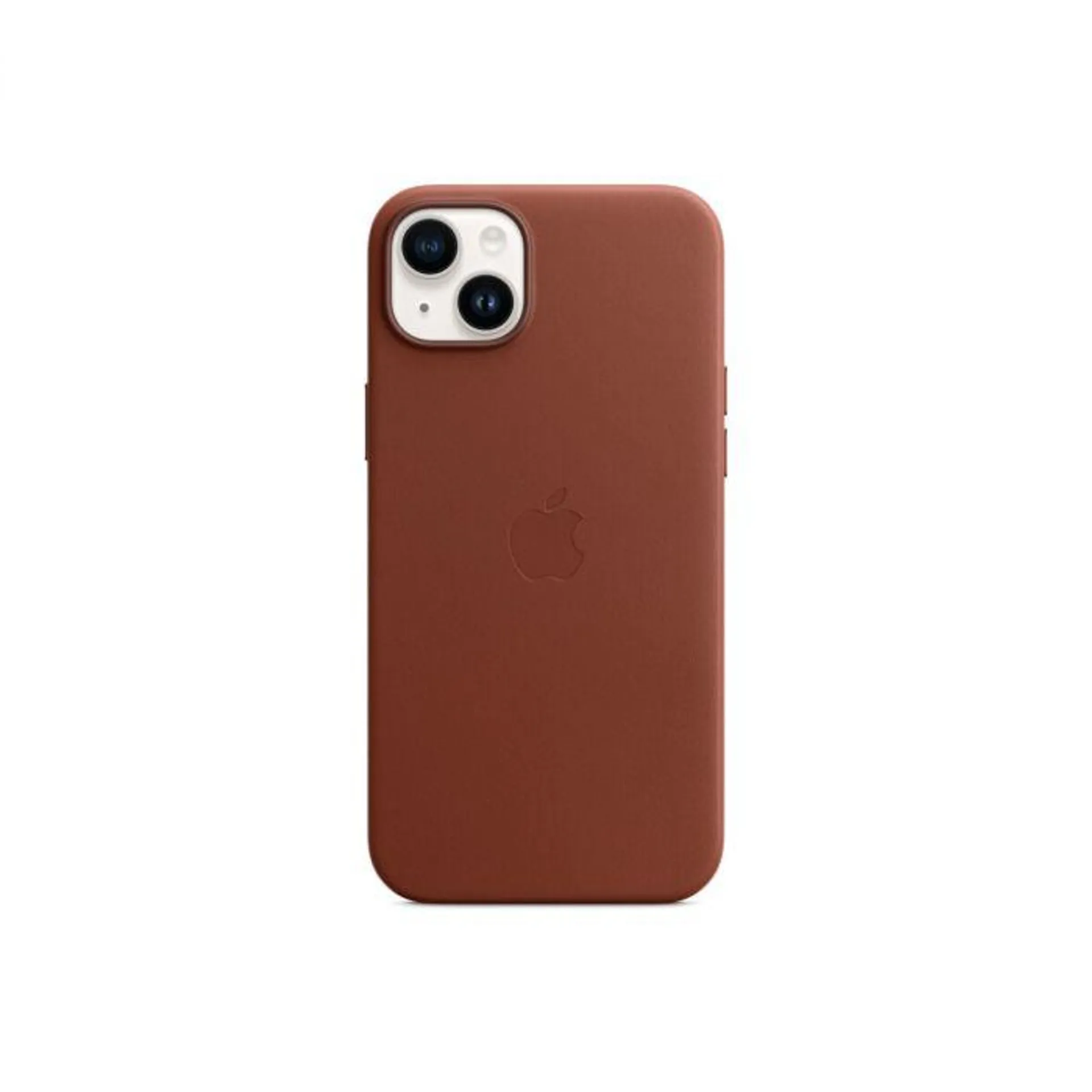 MagSafe-rögzítésű iPhone 14 Plus-bőrtok - umbra