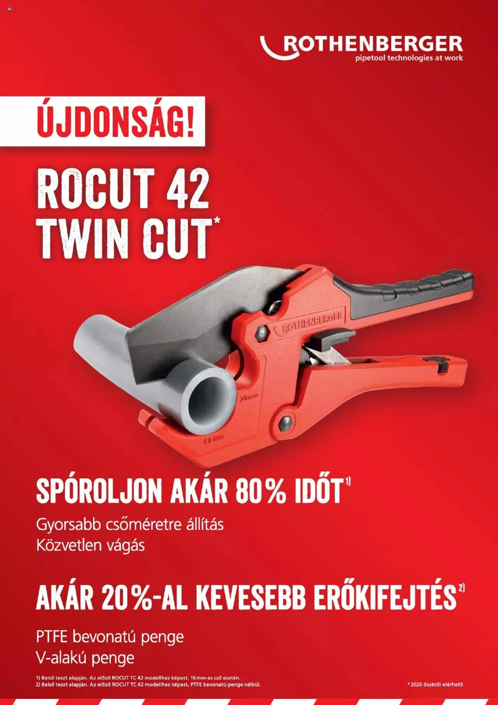 Rothenberger - Rocut TC 42 Twin Cut - 0
