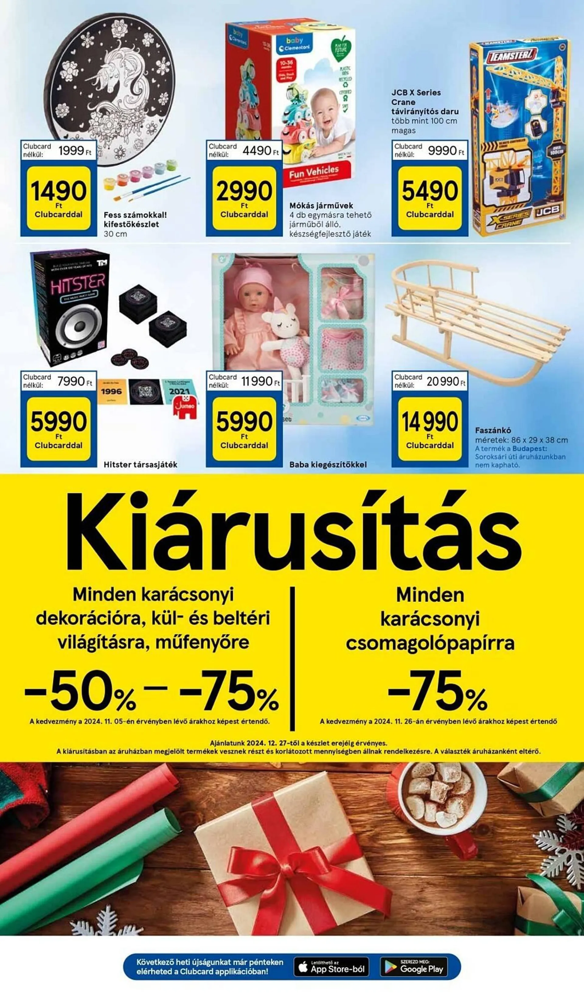 Katalógus Tesco akciós újság december 27.-tól január 2.-ig 2025. - Oldal 27