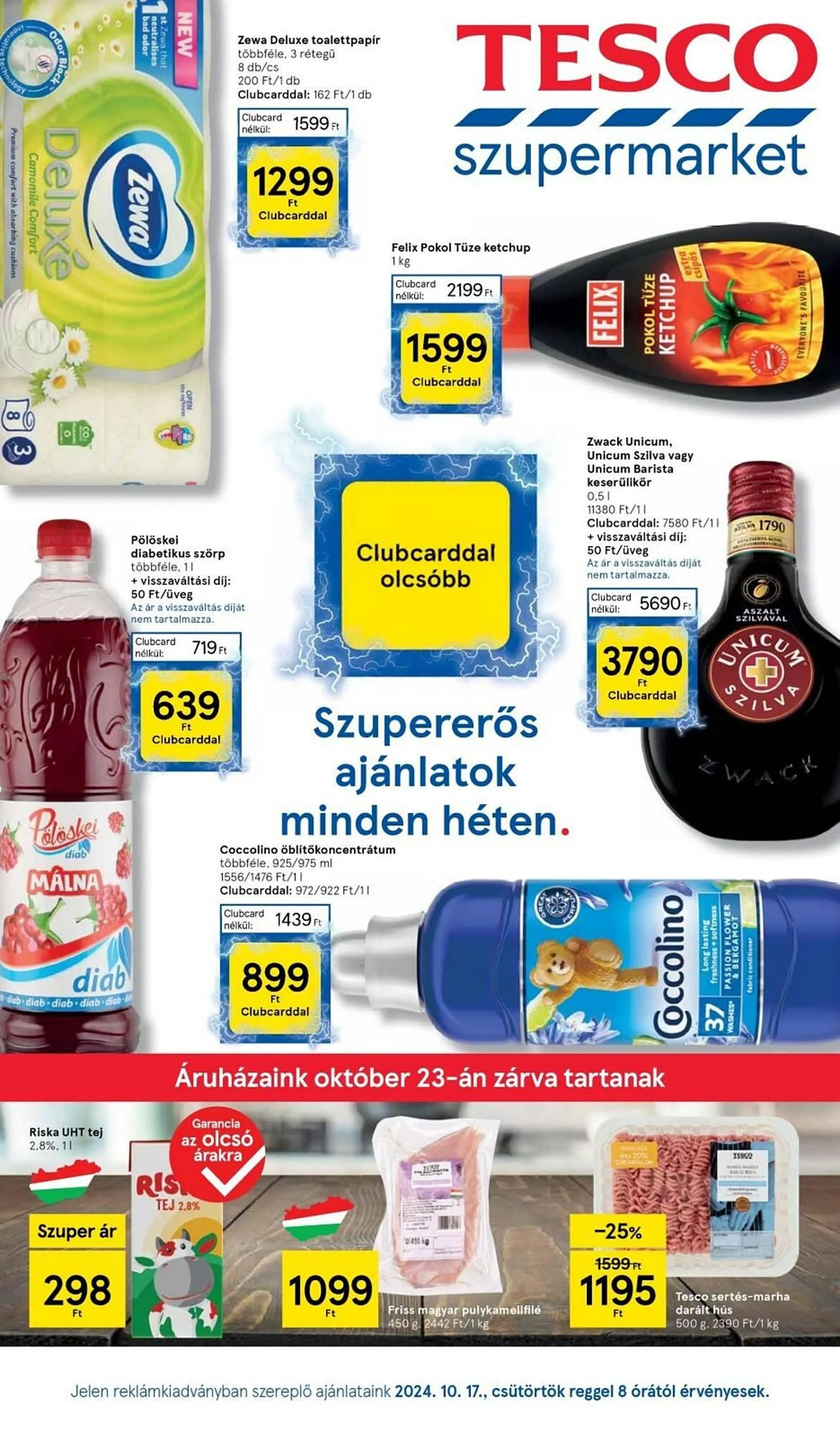 Tesco akciós újság - 1