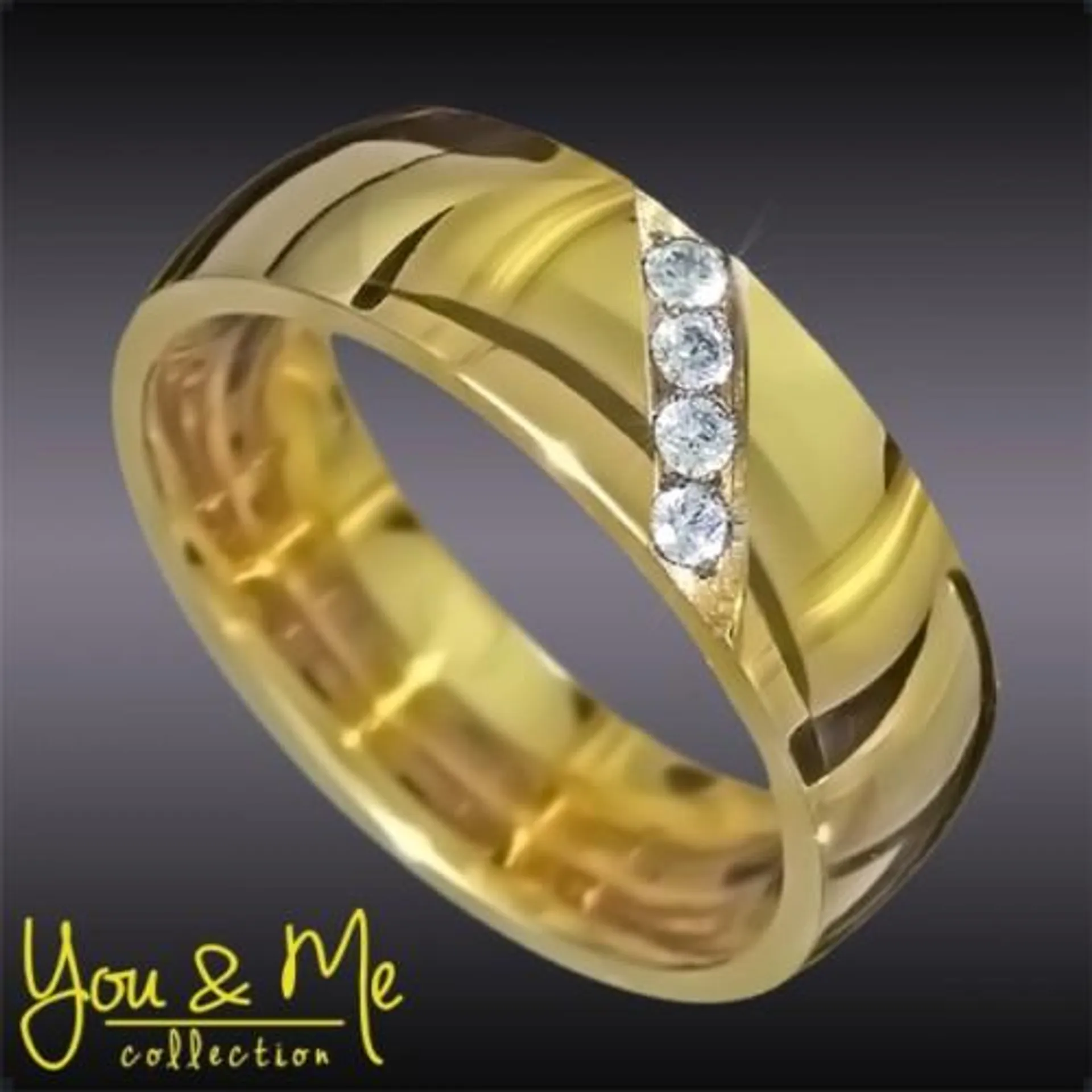 You & Me Collection - Karikagyűrű, jegygyűrű