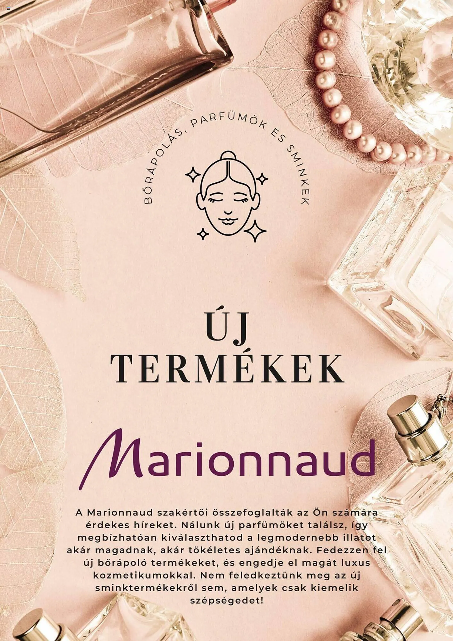 Marionnaud akciós újság - 1