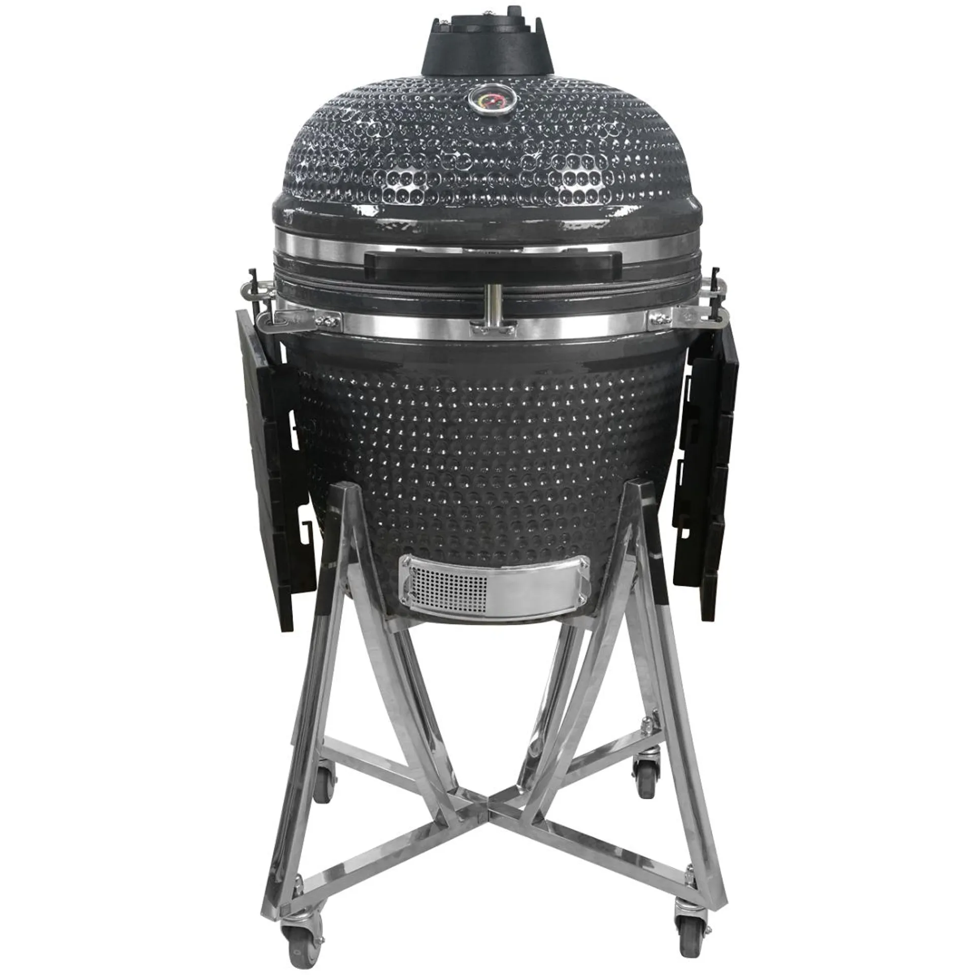 LANDMANN KAMADO FASZENES GRILL 56CM KERÁMIA, SZÜRKE