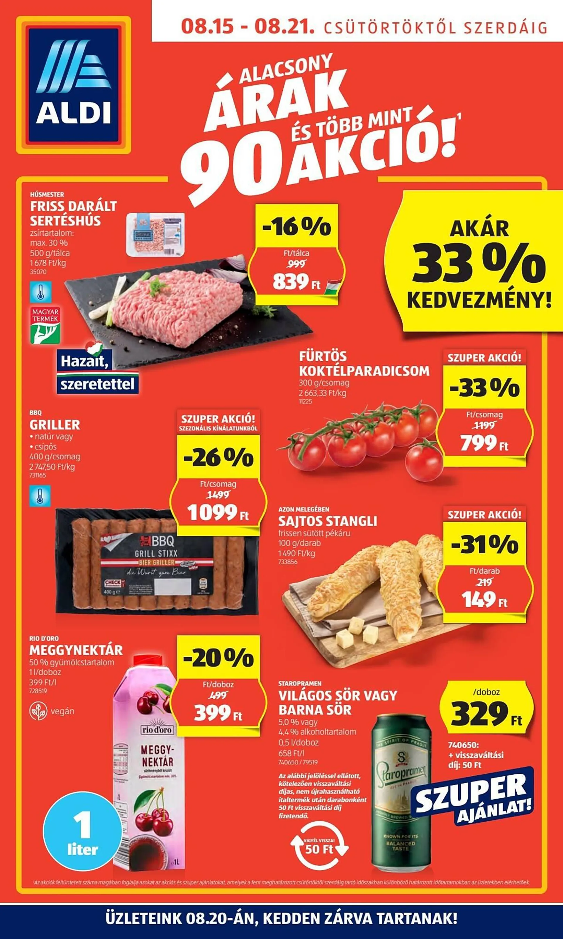 ALDI akciós újság - 1