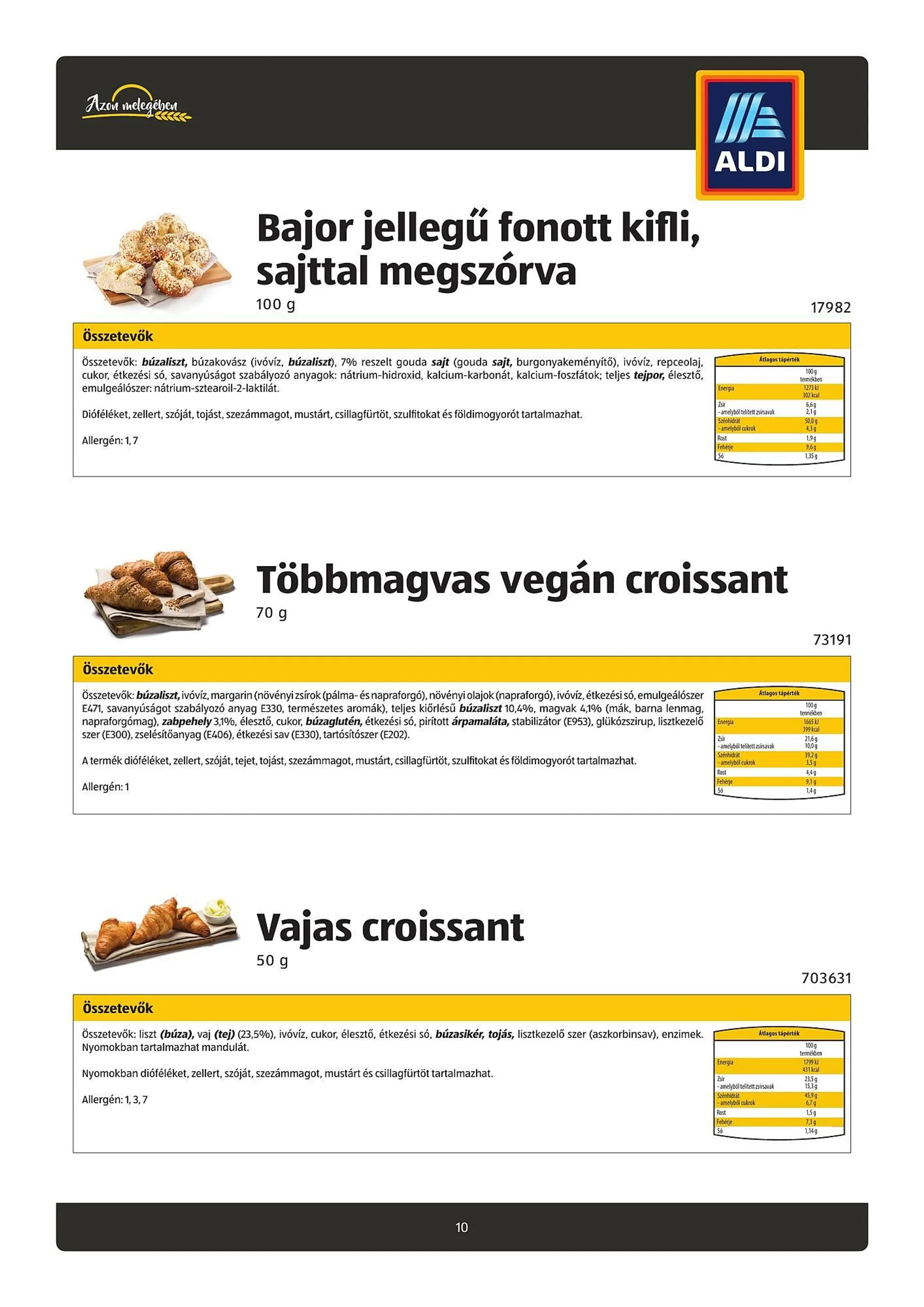 Katalógus ALDI akciós újság július 26.-tól október 21.-ig 2024. - Oldal 10