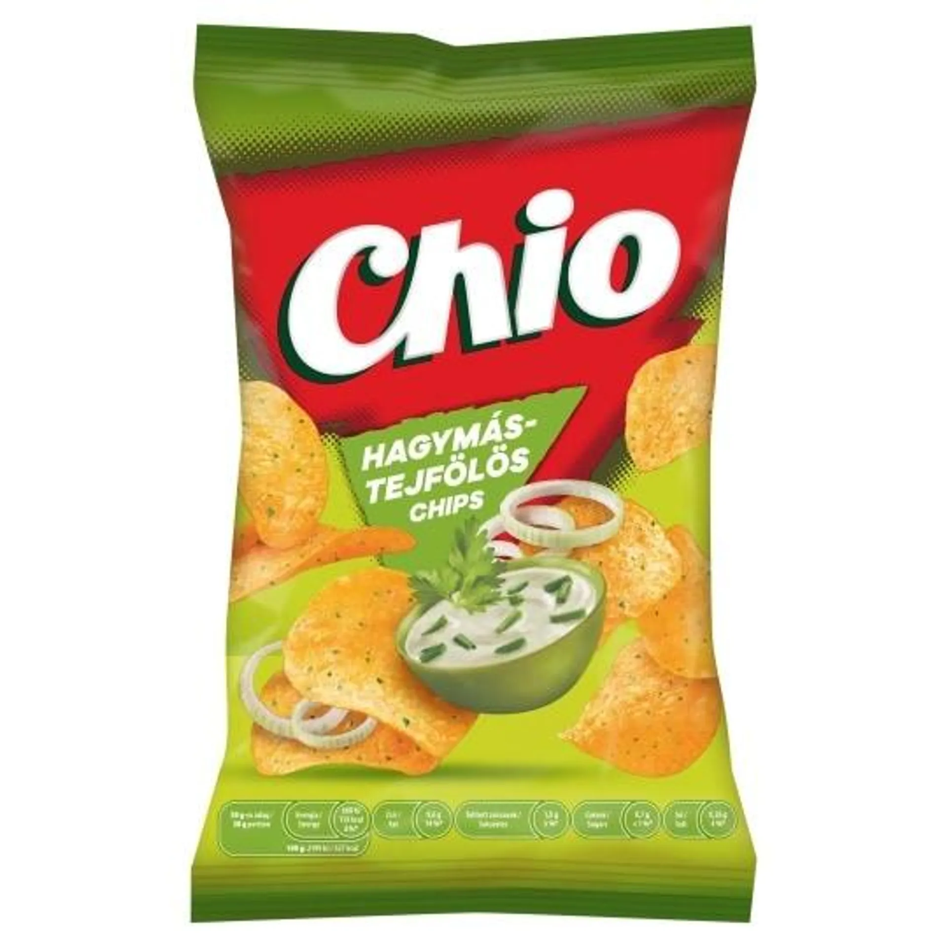 Chio hagymás-tejfölös chips 60 g