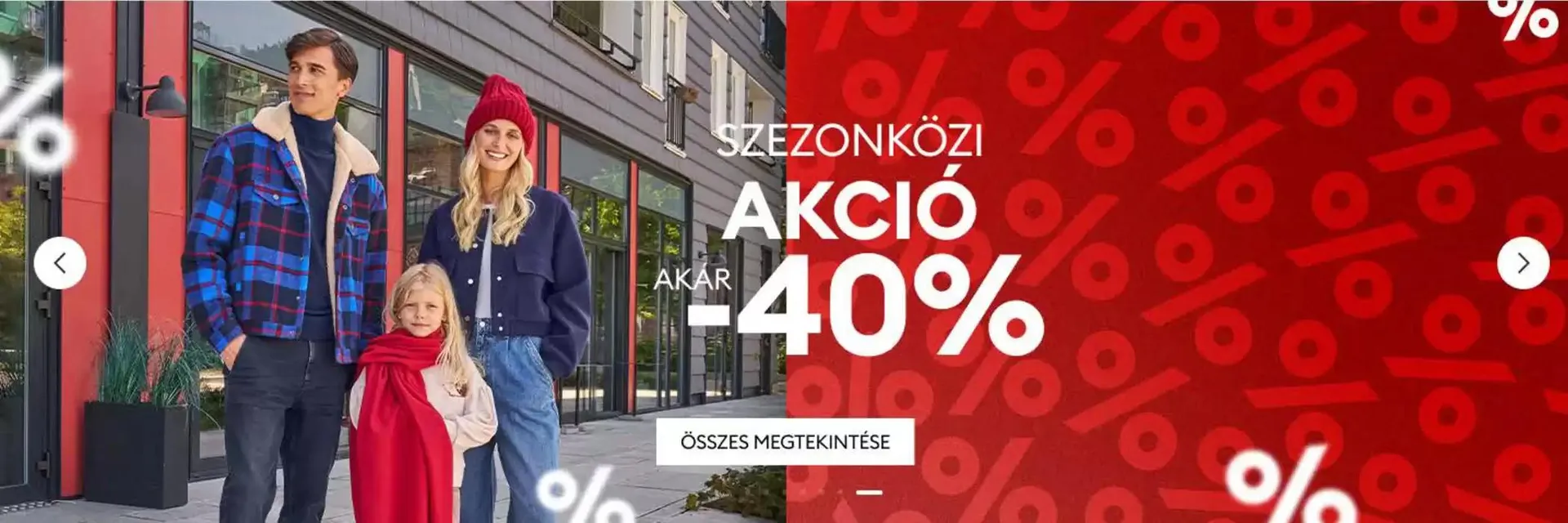 Szezonközi akció - 40% - 1