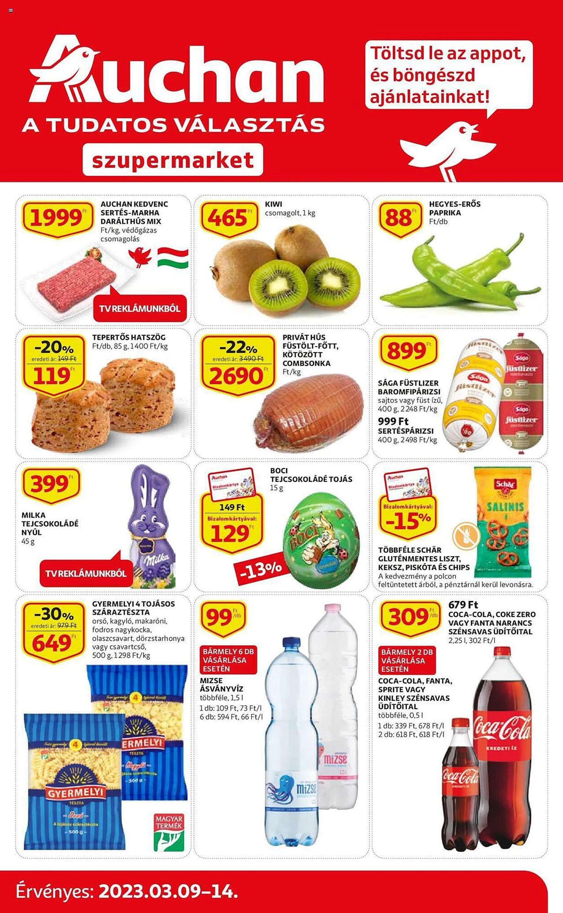 Auchan akciós újság - 1