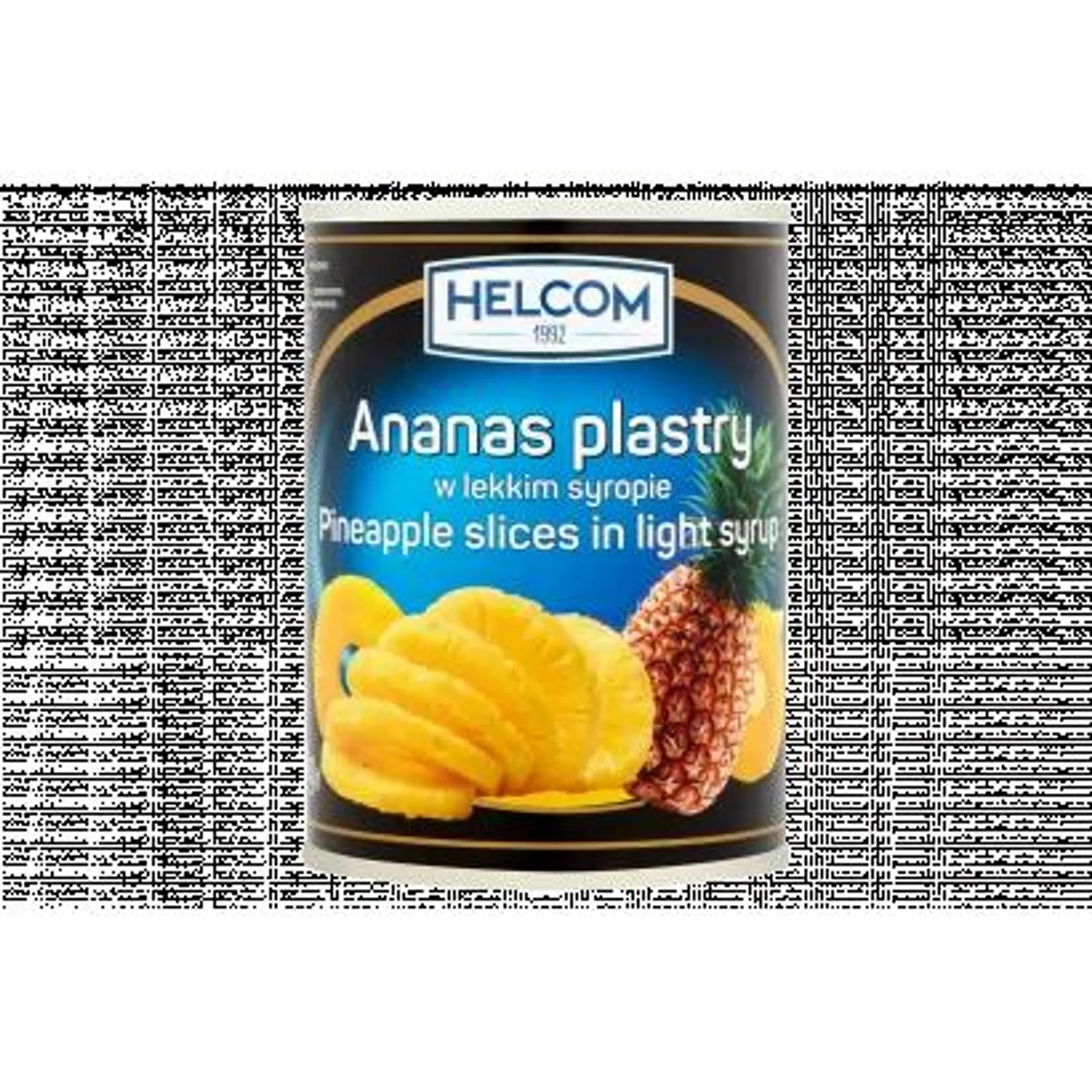 Helcom Pineapple Slices in Light Syrup 565 g