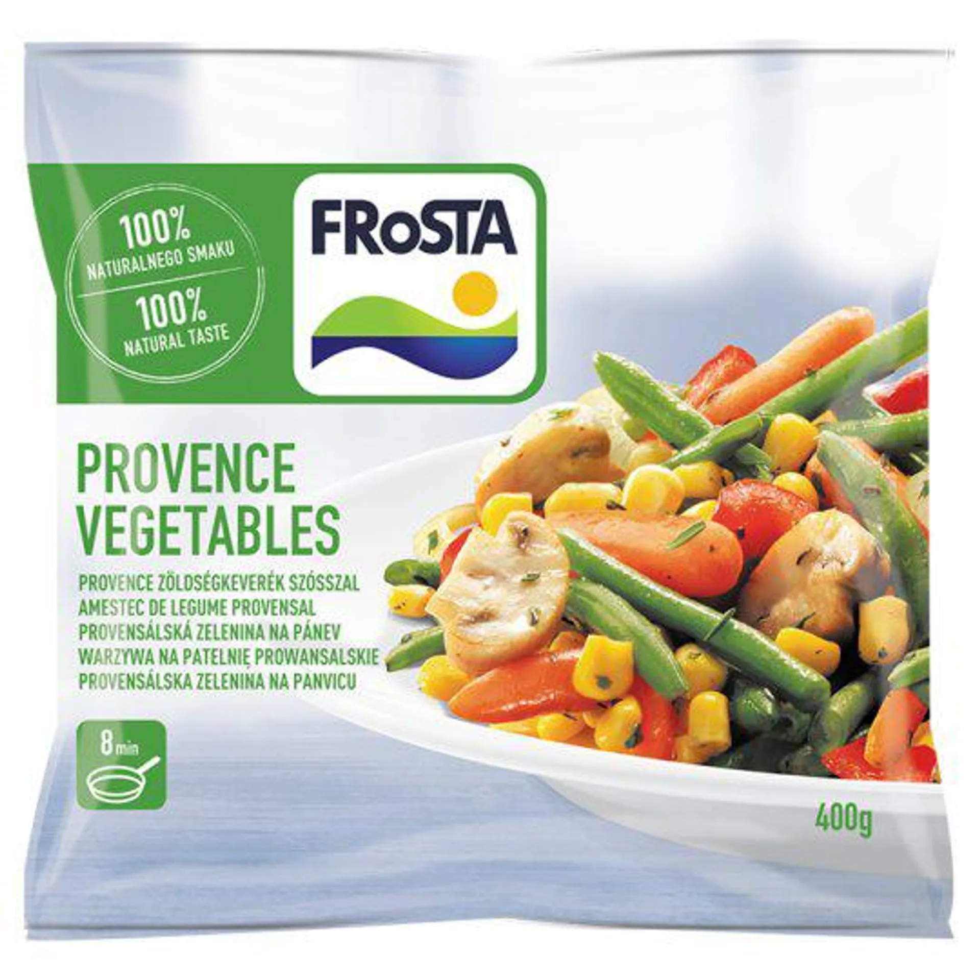 FRoSTA gyorsfagyasztott Provence stílusú zöldségkeverék szósszal 400 g