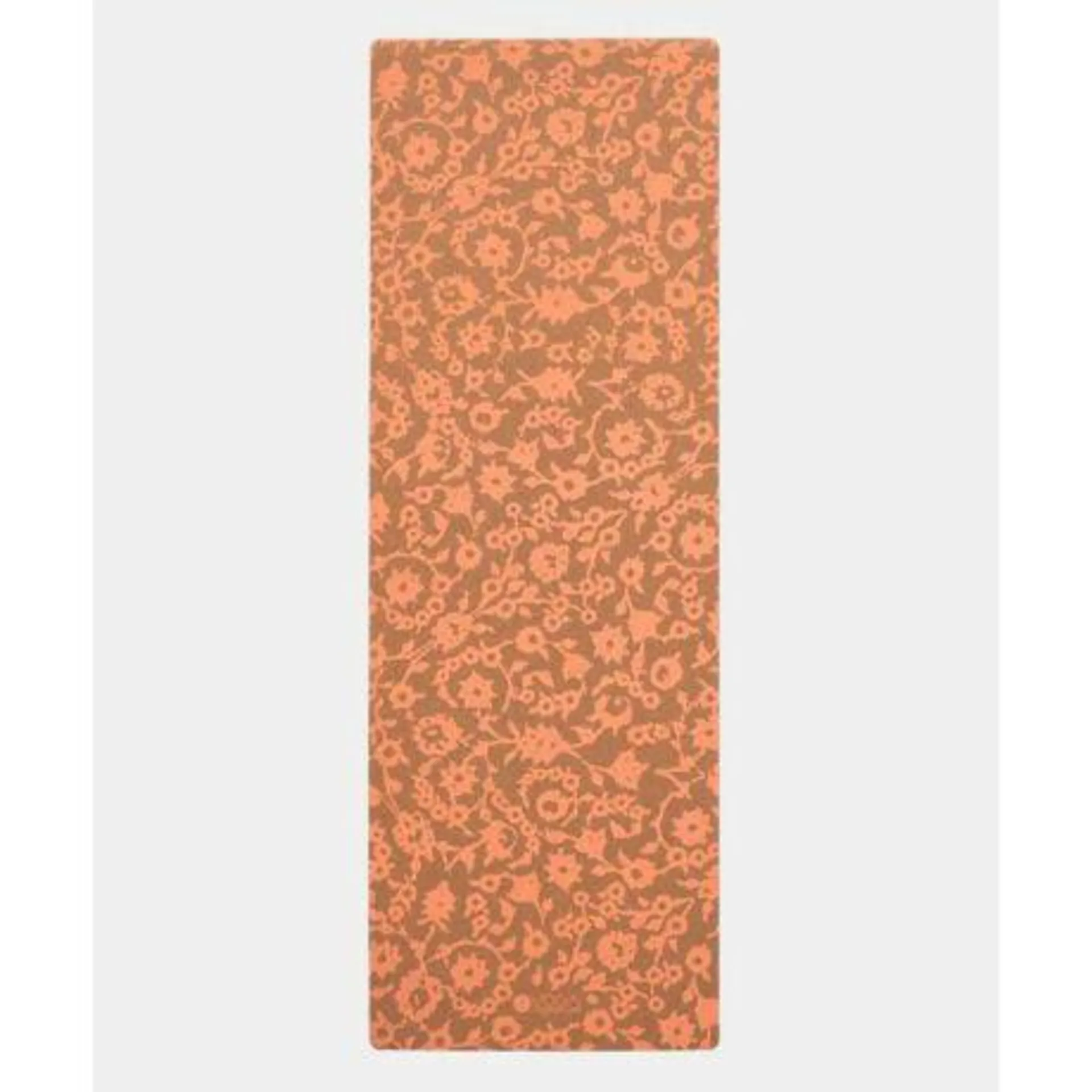 Parafa Travel jógaszőnyeg - Floral Batik Coral - YogaDesignLab