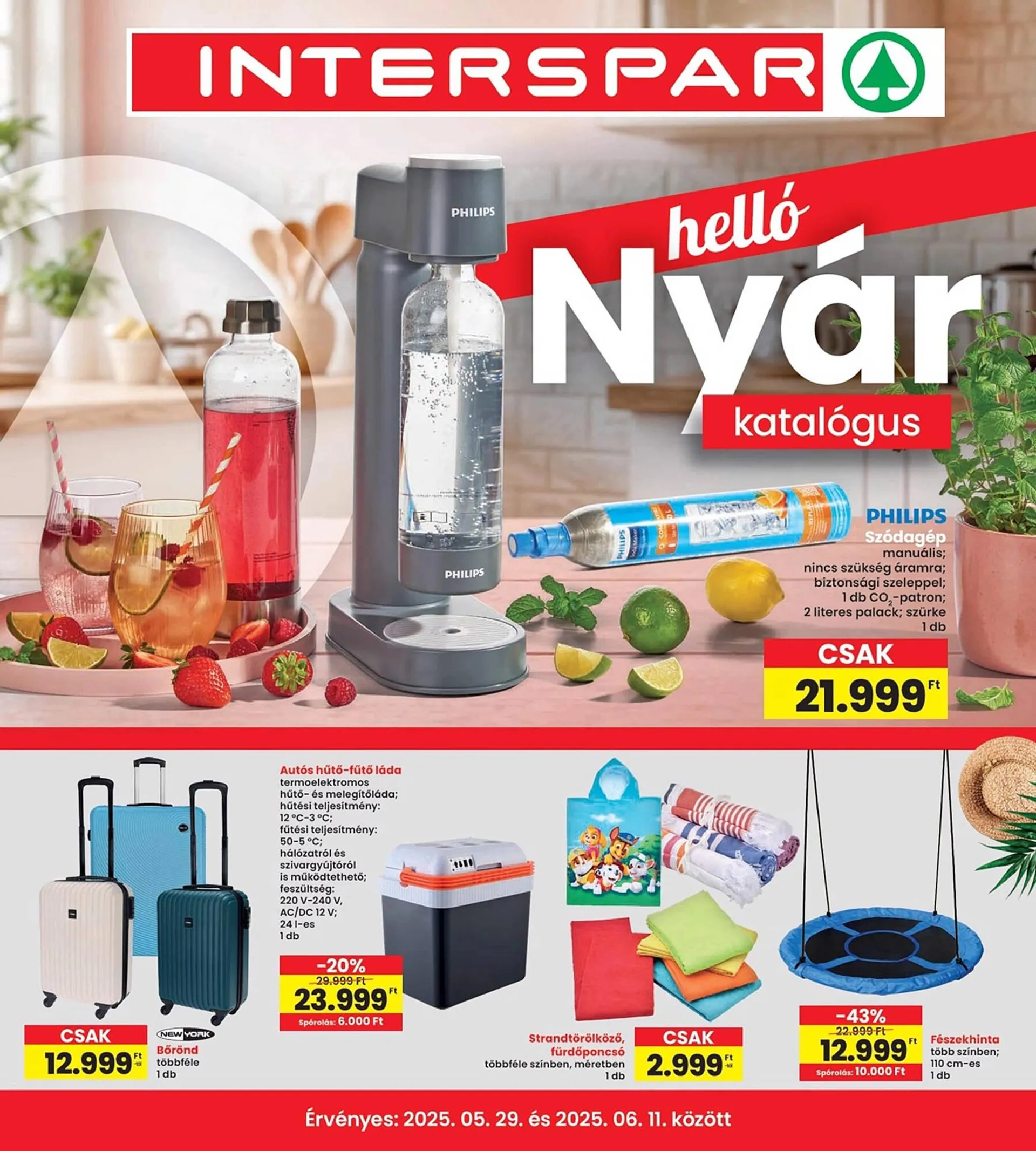 Katalógus Interspar akciós újság május 29.-tól június 11.-ig 2025. - Oldal 1