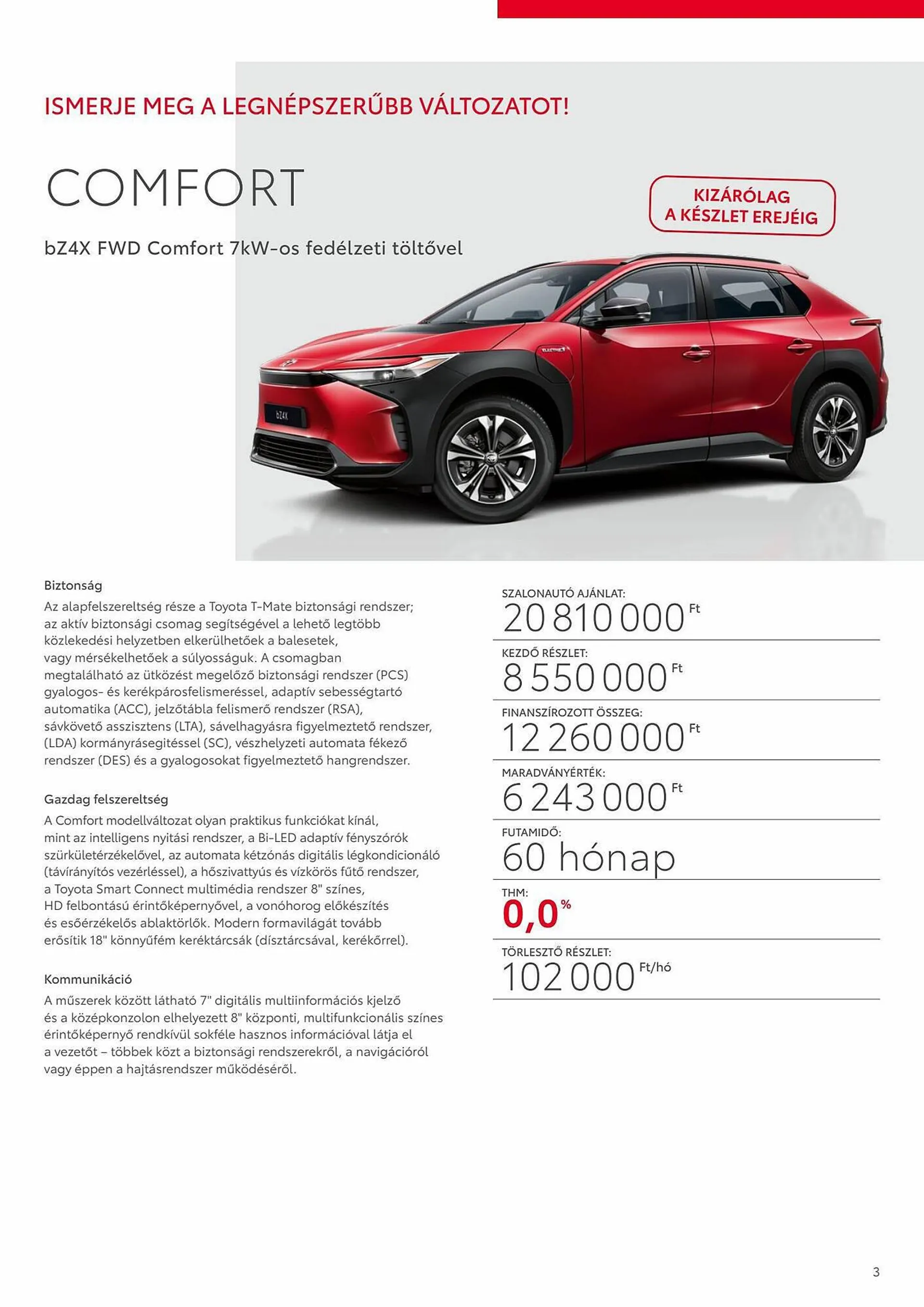 Katalógus Toyota bZ4X akciós újság november 15.-tól november 15.-ig 2024. - Oldal 3