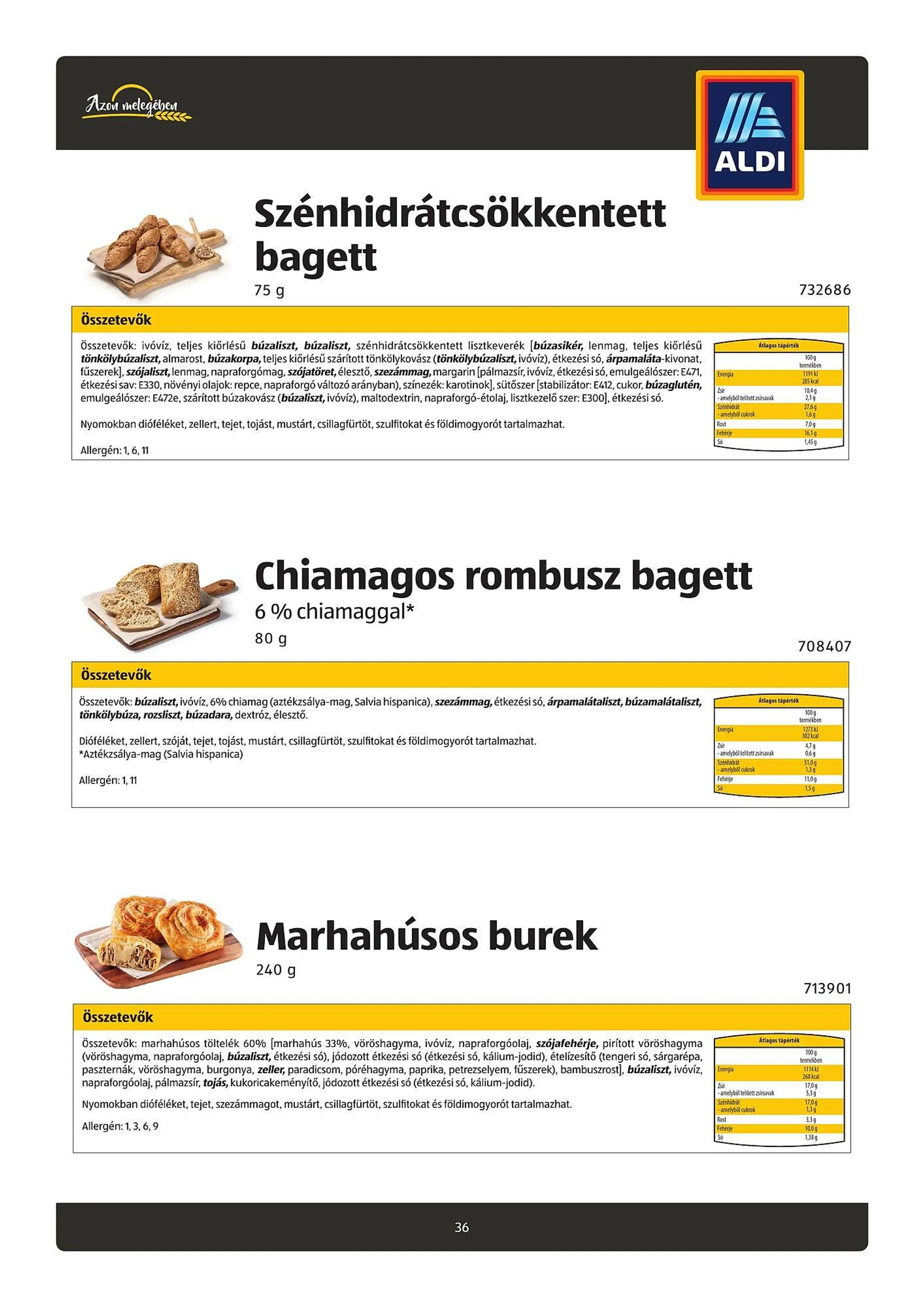 Katalógus ALDI akciós újság július 26.-tól október 21.-ig 2024. - Oldal 36