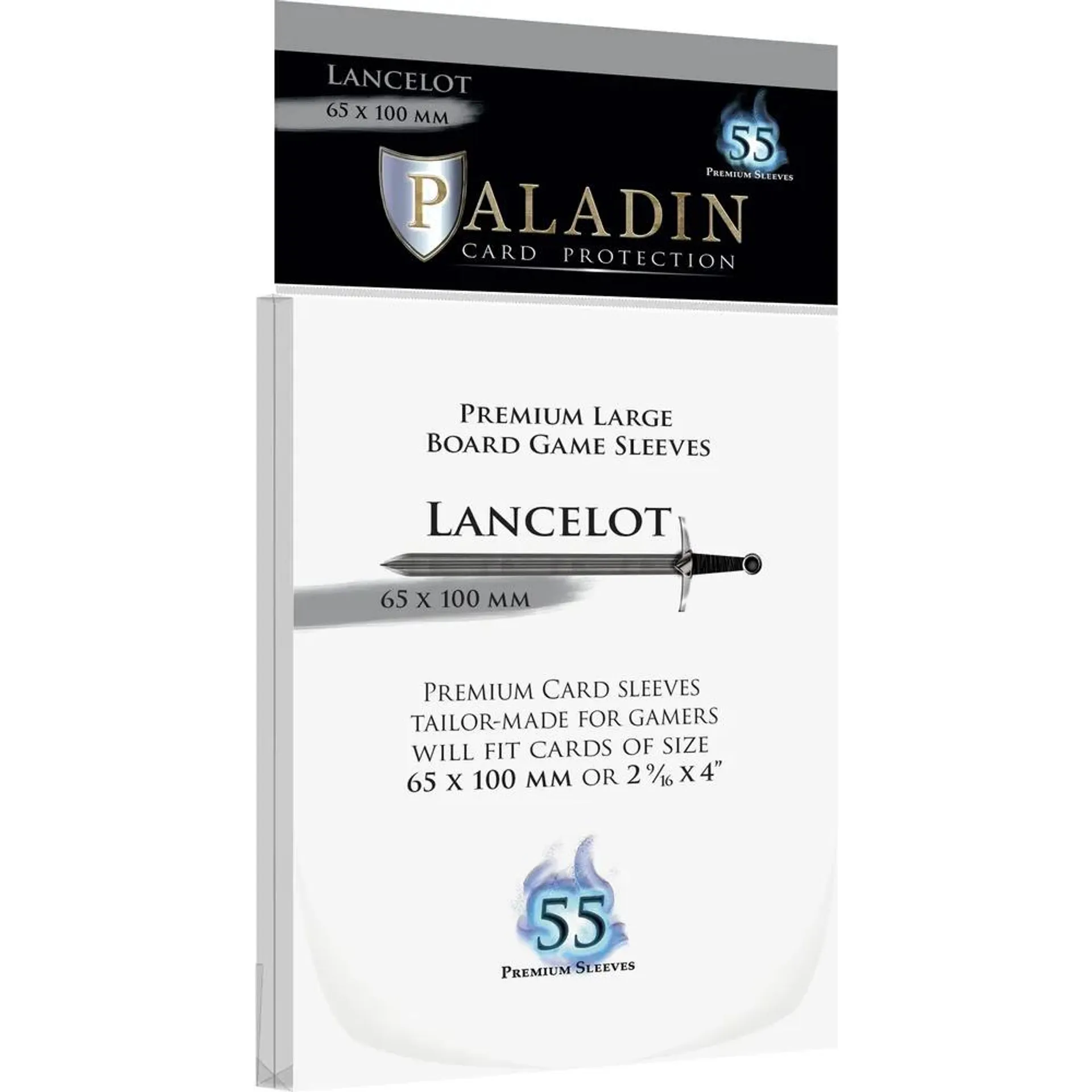 Kártyavédő - Paladin 65*100 mm (Lancelot) Premium (55 db-os)