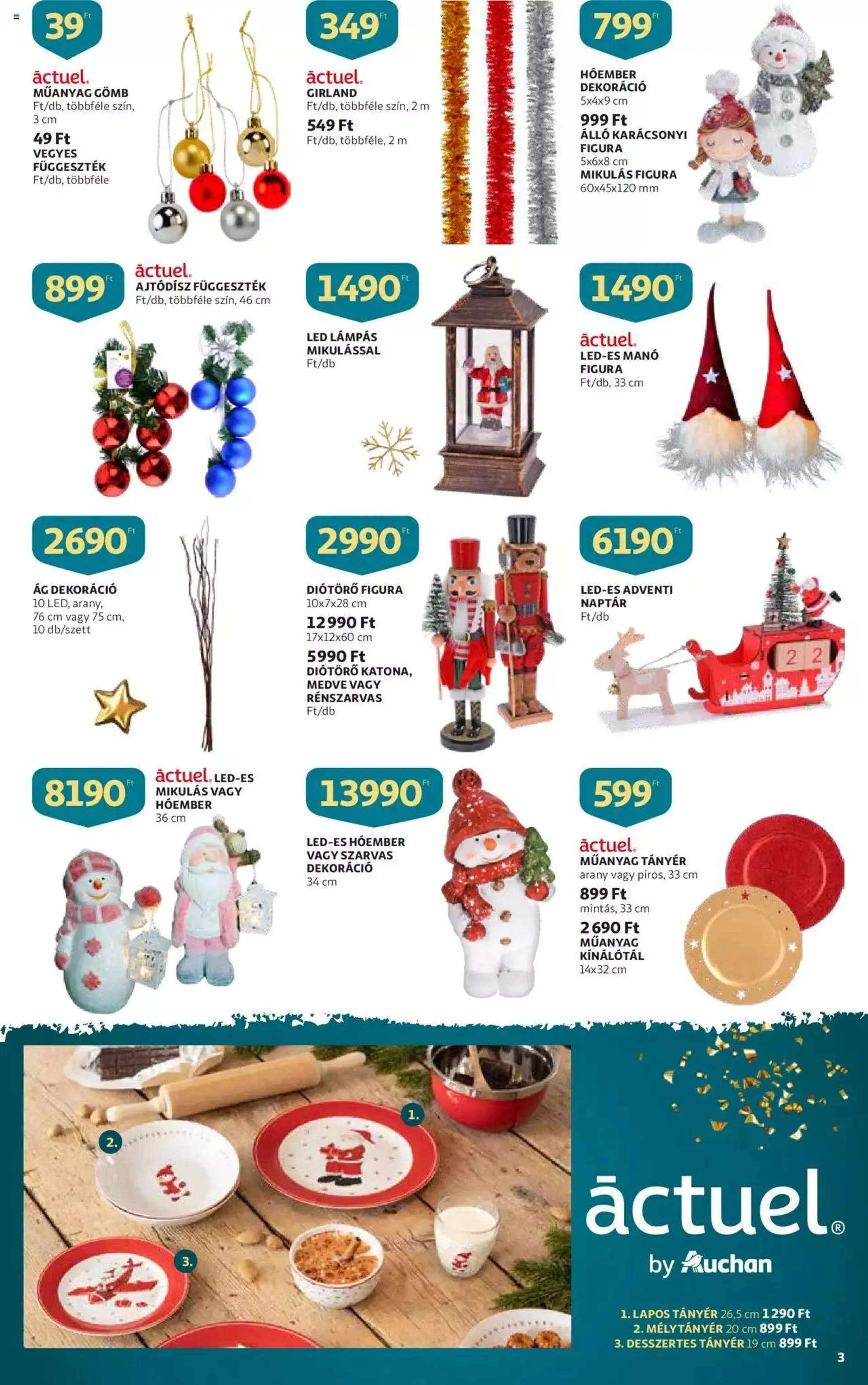 Auchan - Karácsonyi dekoráció - 2