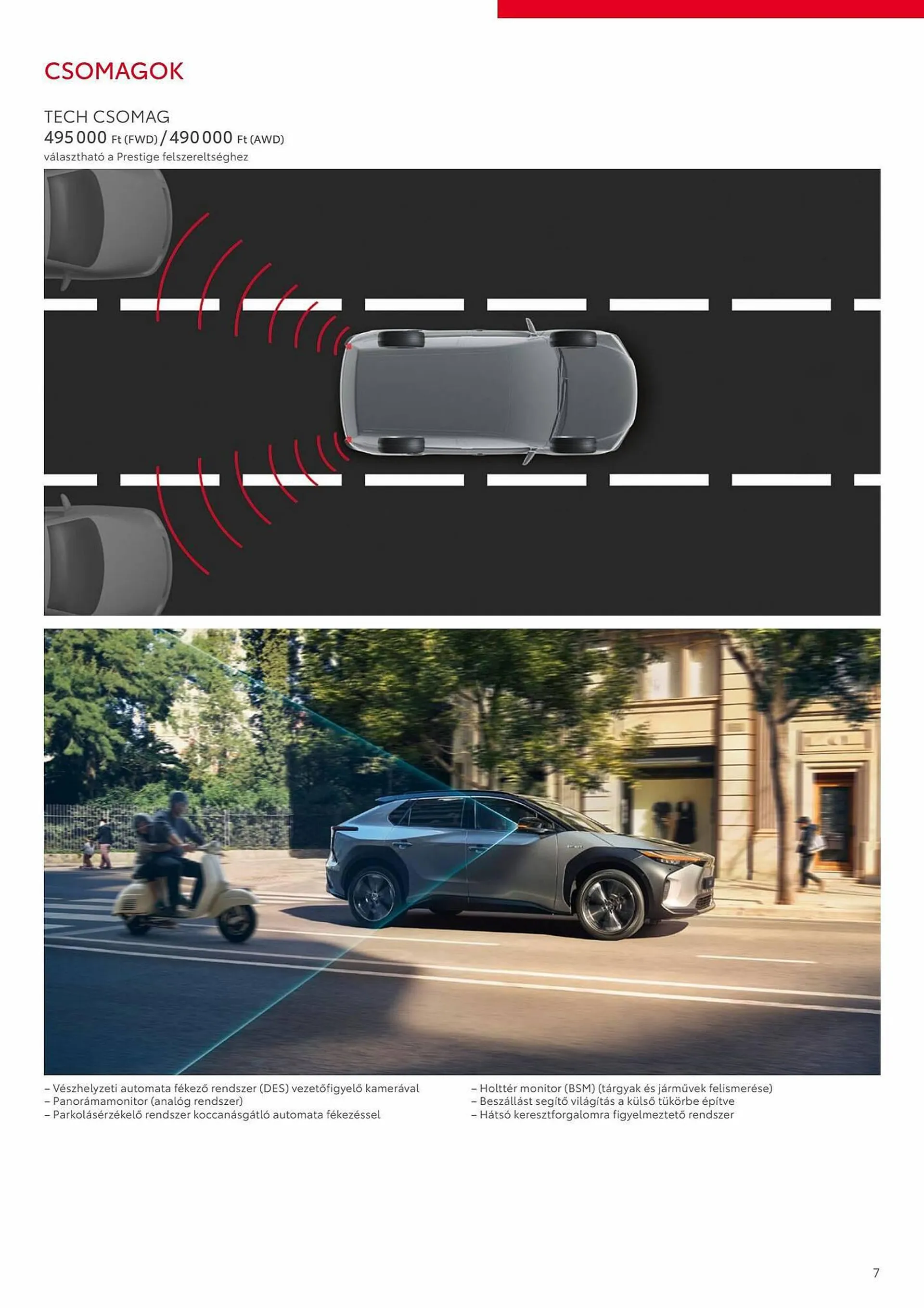 Katalógus Toyota bZ4X akciós újság november 15.-tól november 15.-ig 2024. - Oldal 7