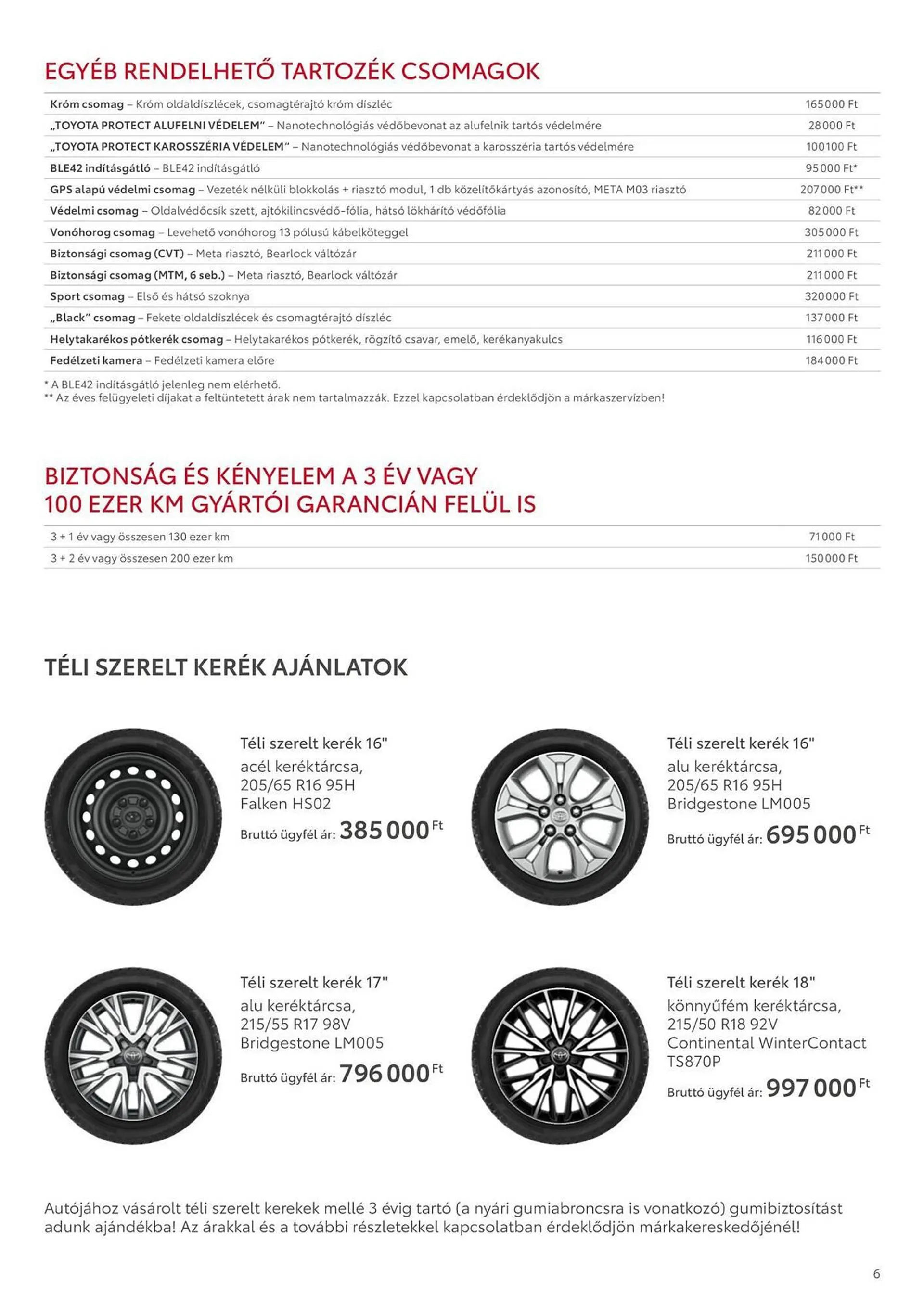 Katalógus Toyota akciós újság május 13.-tól május 11.-ig 2025. - Oldal 6