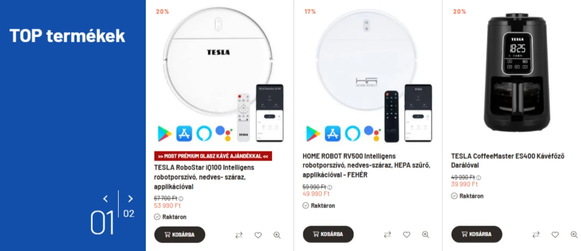 Katalógus TeslaRobot akciós újság április 25.-tól május 11.-ig 2025. - Oldal 1