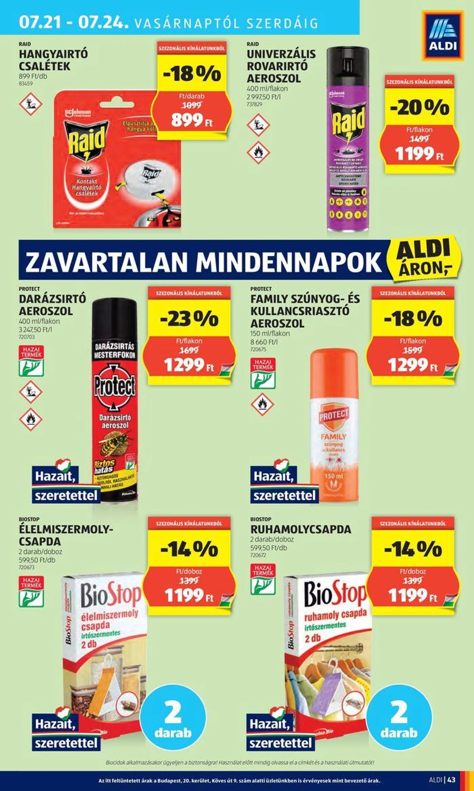 Következő heti ALDI akciós újság! - 47