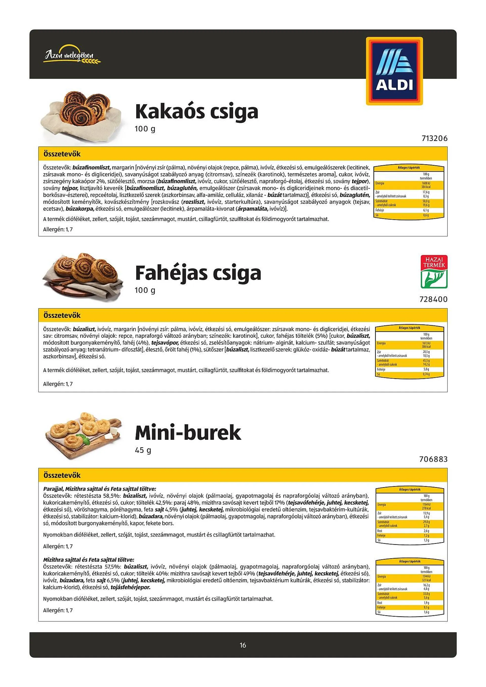 Katalógus ALDI akciós újság július 26.-tól október 21.-ig 2024. - Oldal 16