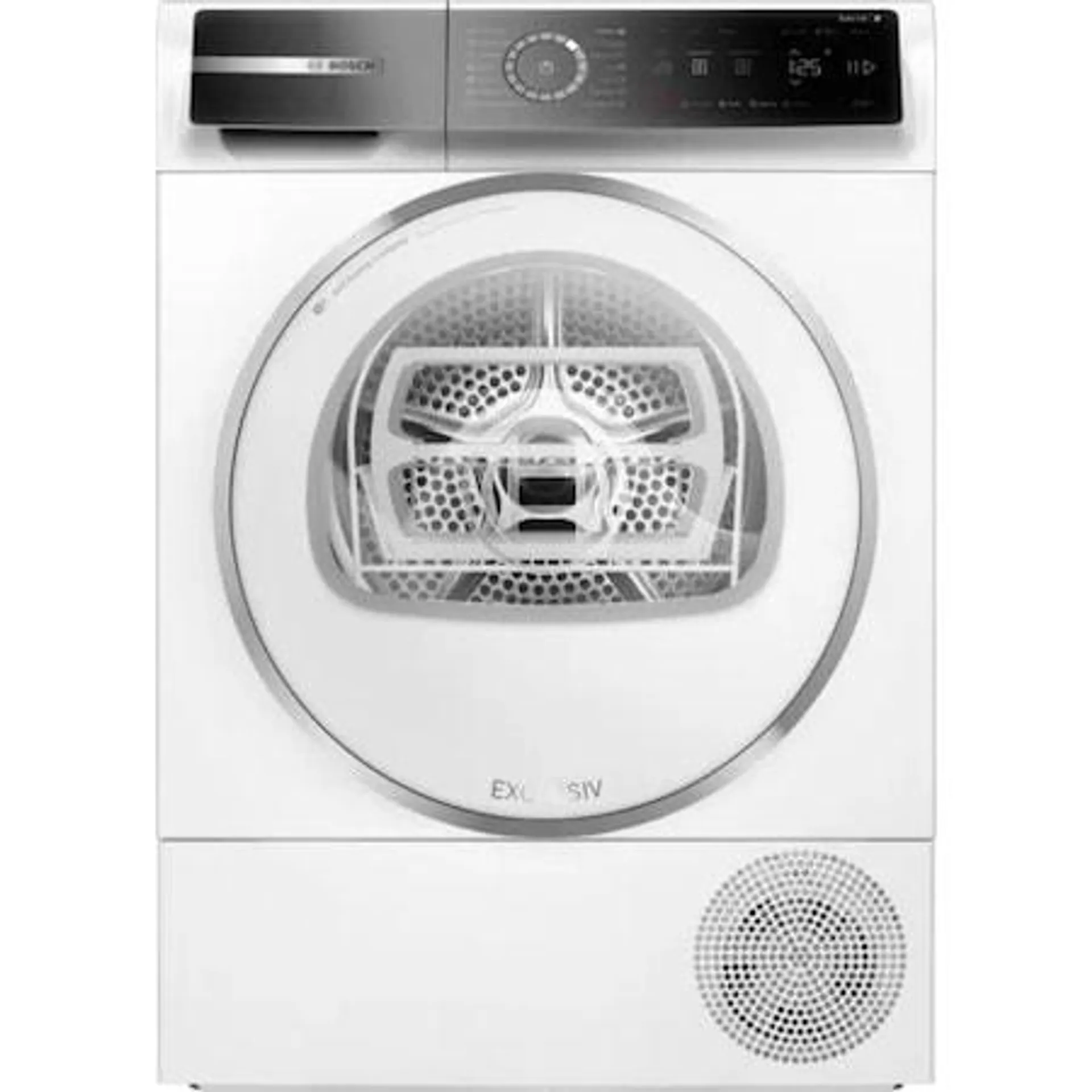 Bosch WQB245A7BY Serie 8 Hőszivattyús kondenzációs szárítógép, 9kg, SelfCleaning, AutoDry, A+++ energiaosztály, Fehér