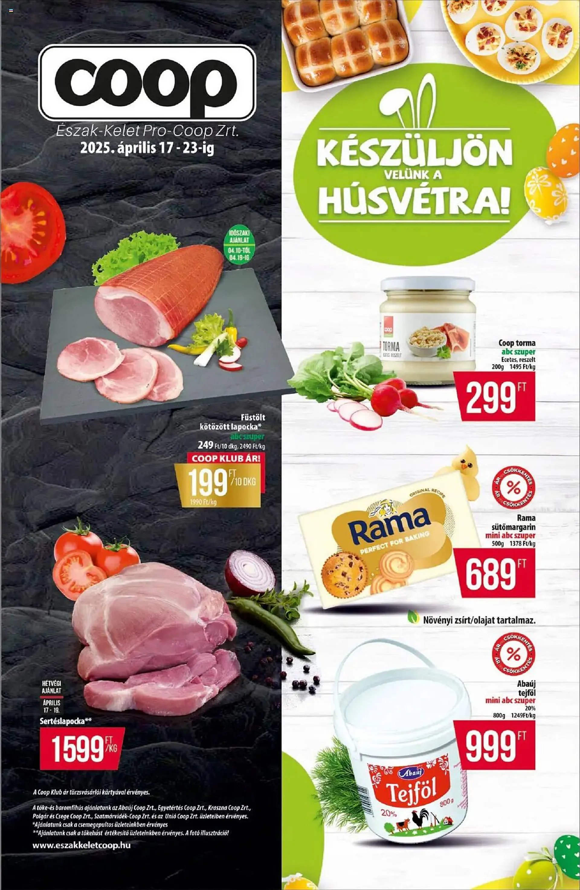 Katalógus Coop akciós újság április 17.-tól április 23.-ig 2025. - Oldal 1