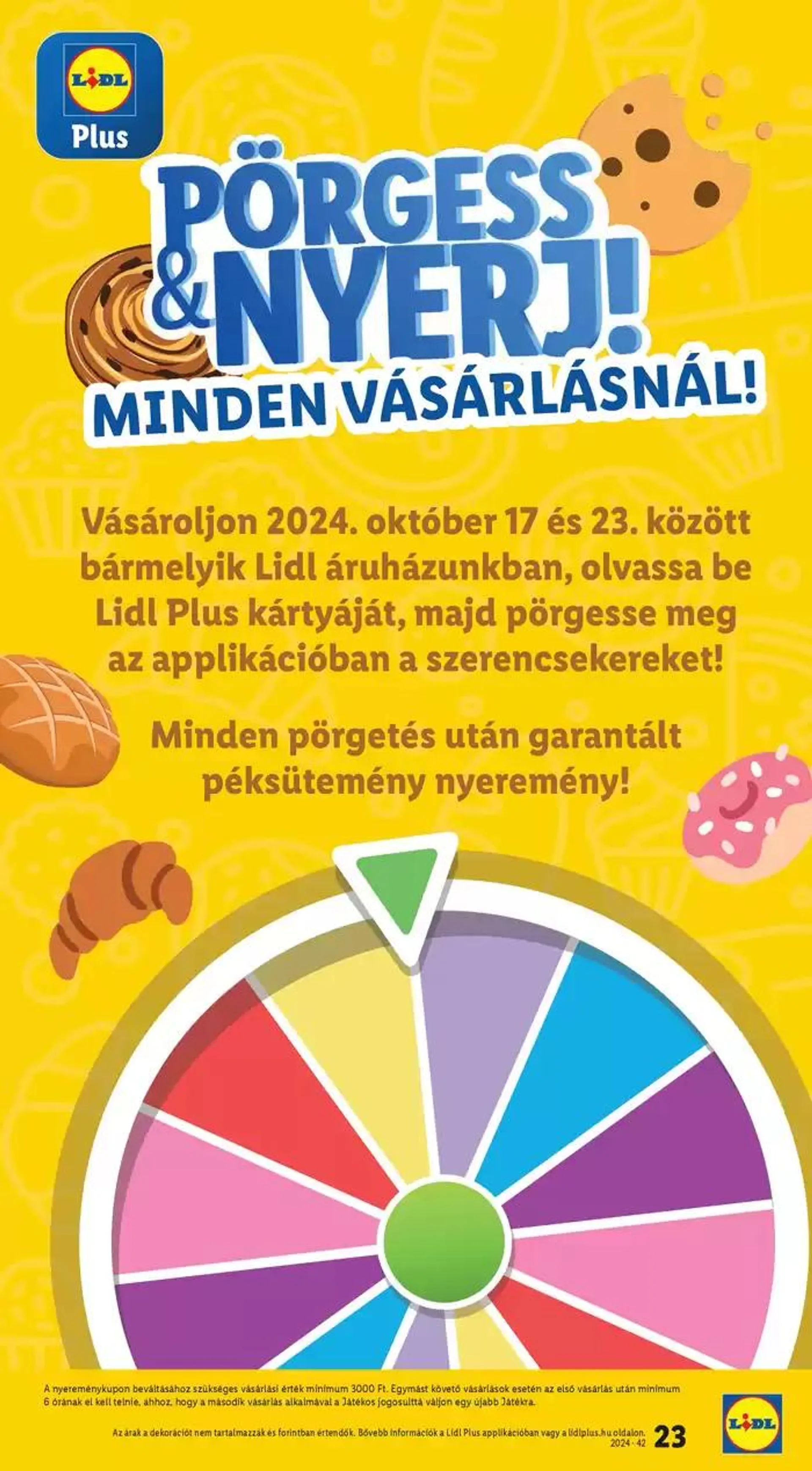 Katalógus Akciós újság – 42. hét október 17.-tól október 23.-ig 2024. - Oldal 23