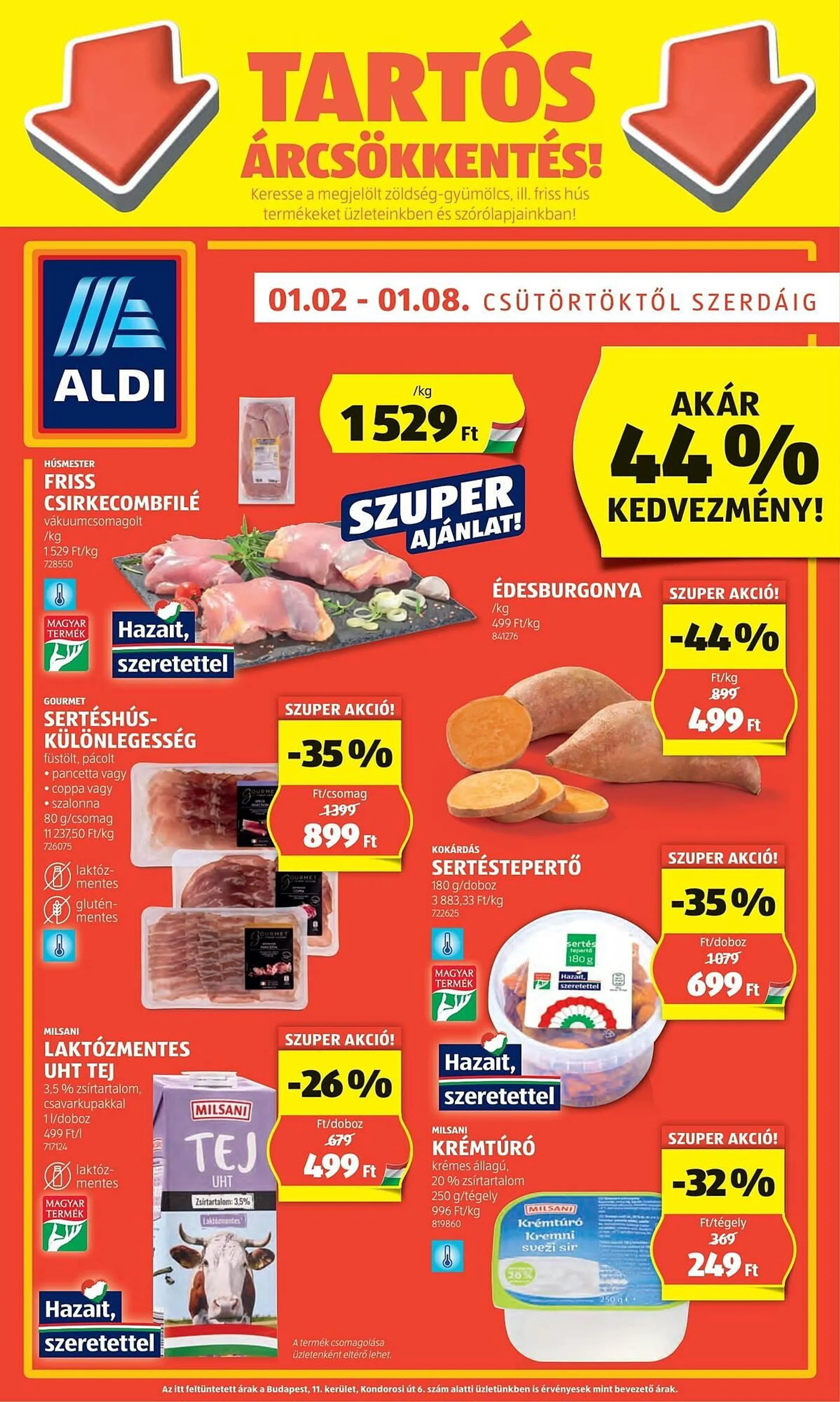 ALDI akciós újság - 1