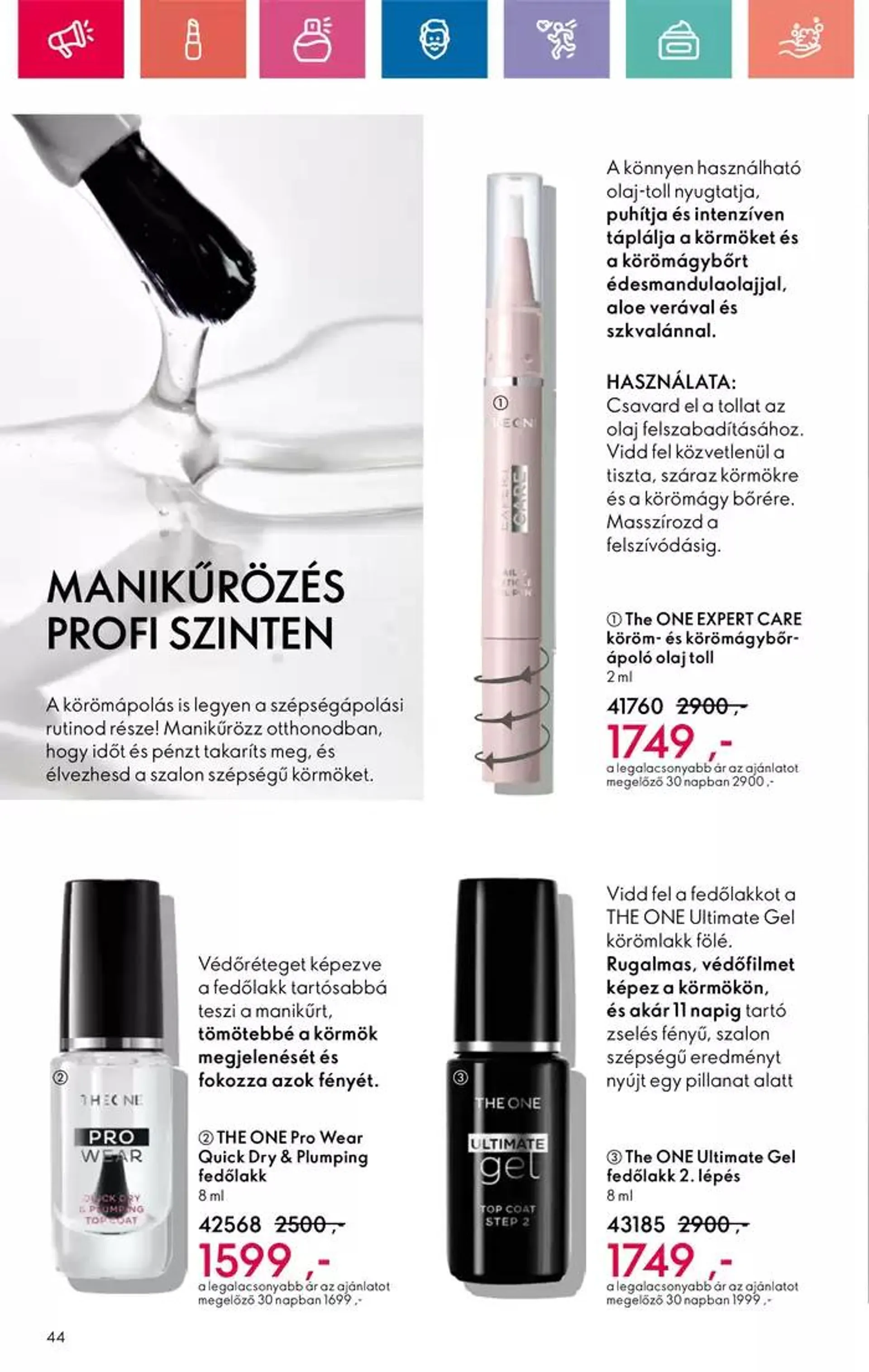 Katalógus ORIFLAME akciós október 20.-tól november 30.-ig 2024. - Oldal 44