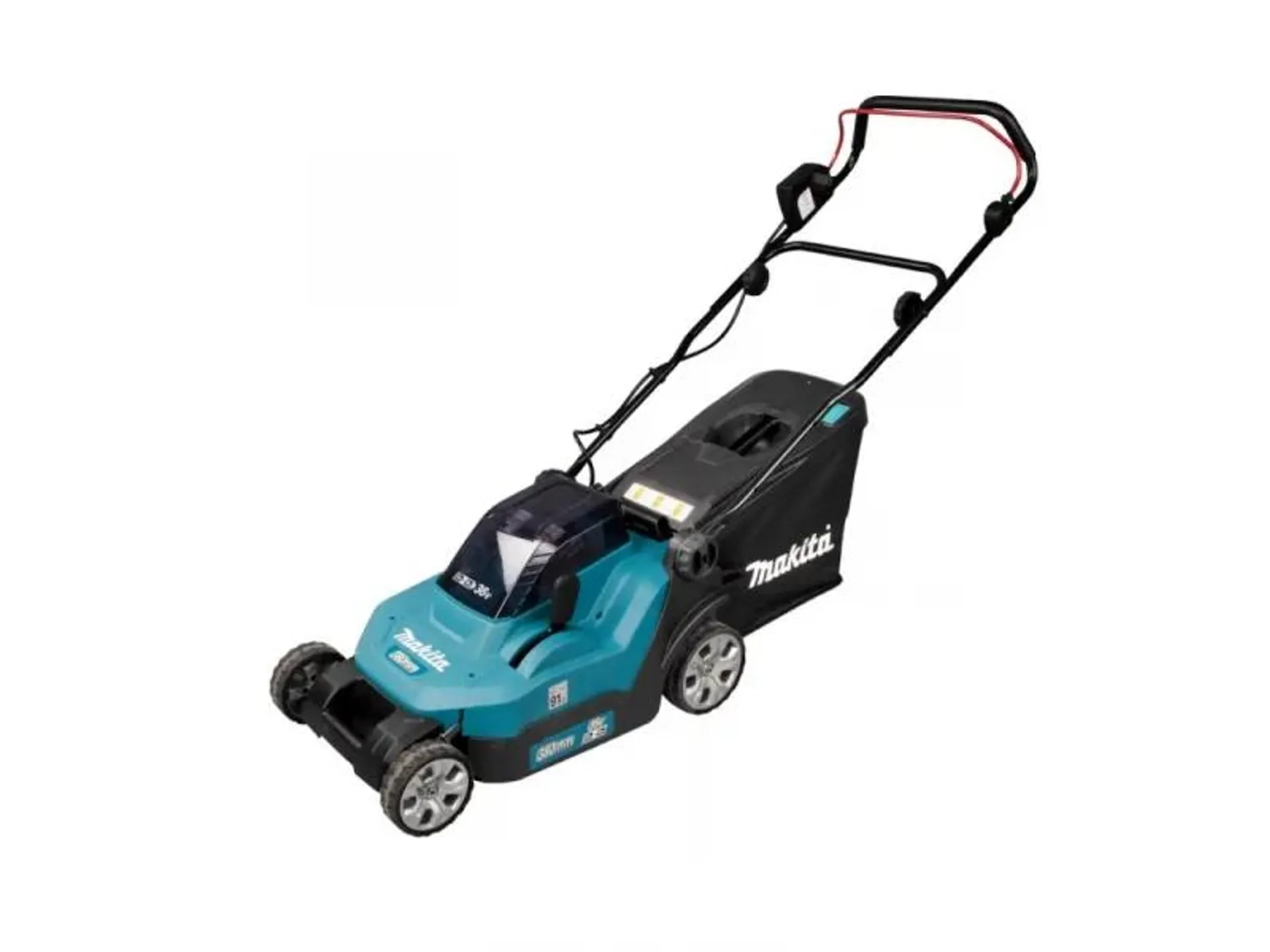 MAKITA DLM382PT2 - akkus fűnyíró (36V, 2 db 18V 5Ah akkuval és kétportos gyorstöltővel)