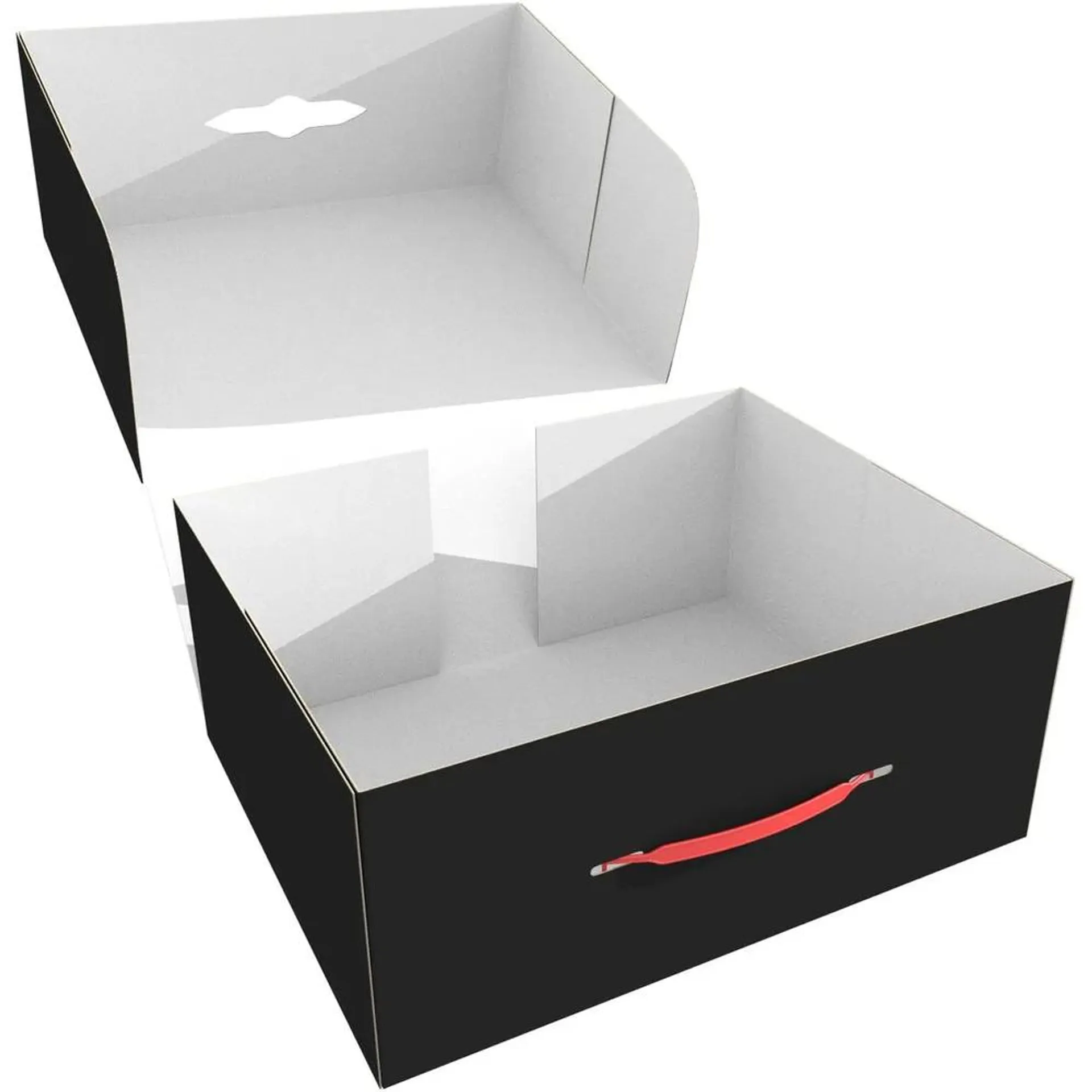 Box (kartondoboz) - Full-size (fekete) (150 mm magas)