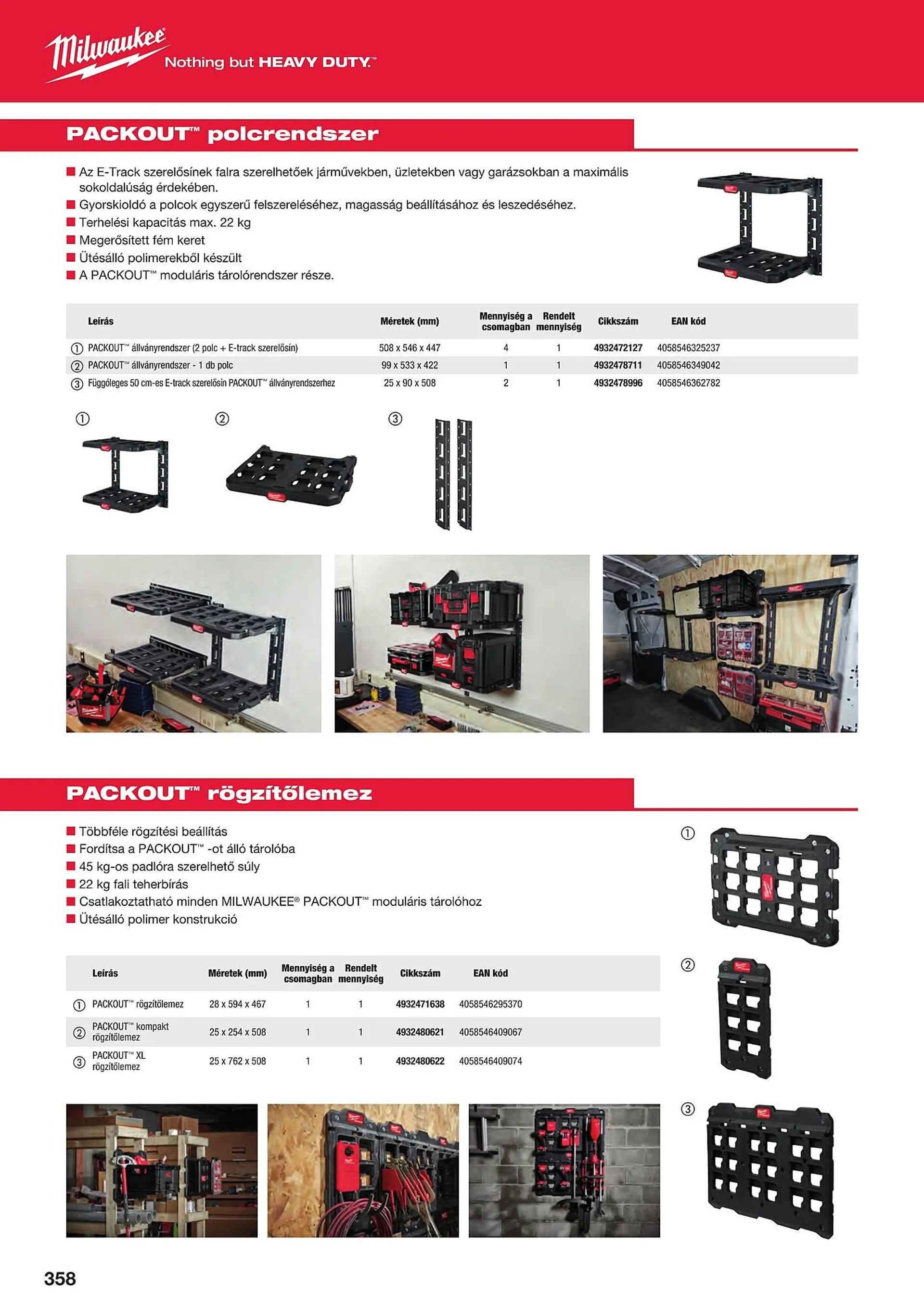 Katalógus Milwaukeetool akciós újság augusztus 14.-tól december 31.-ig 2024. - Oldal 358