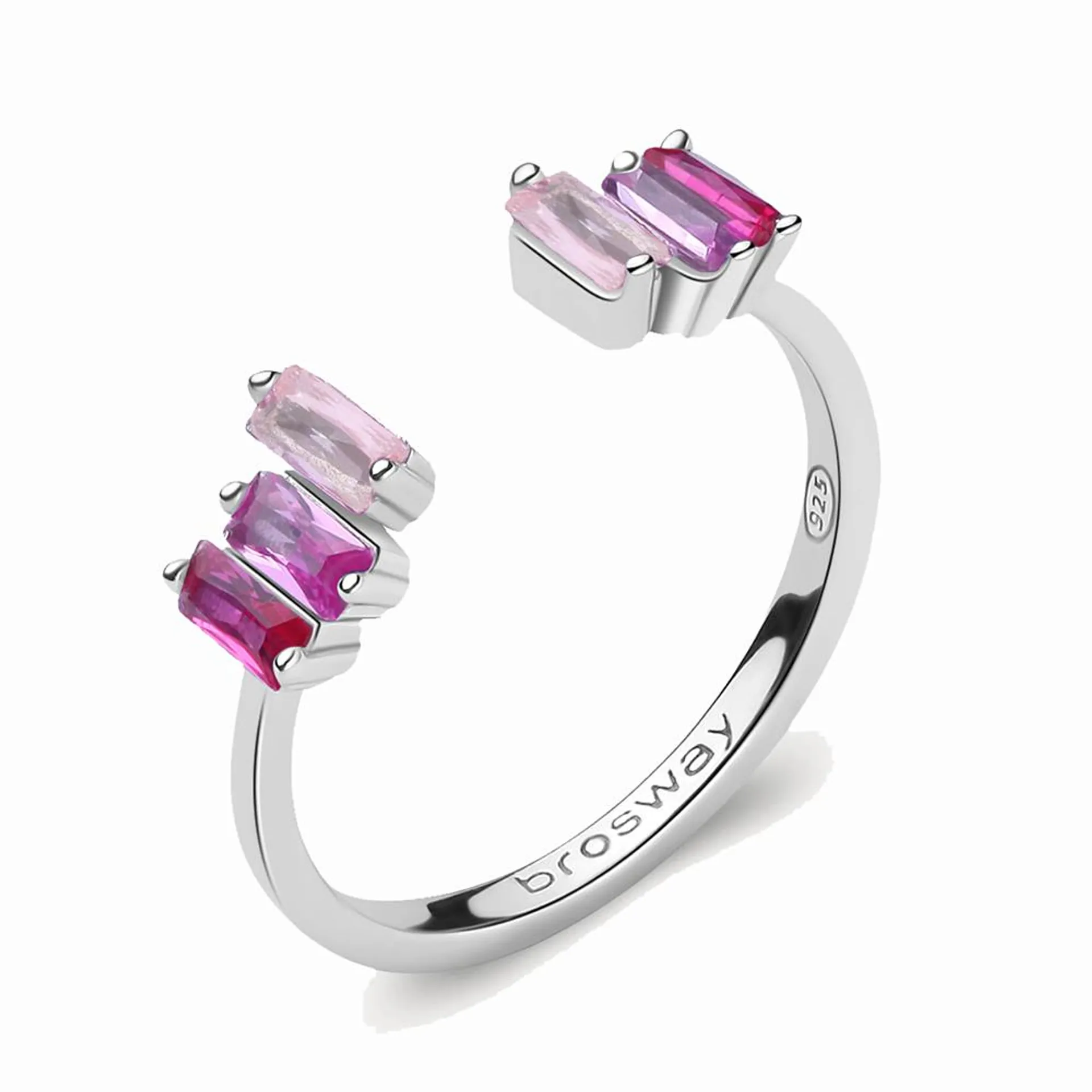BROSWAY gyűrű Fancy Vibrant rózsaszín