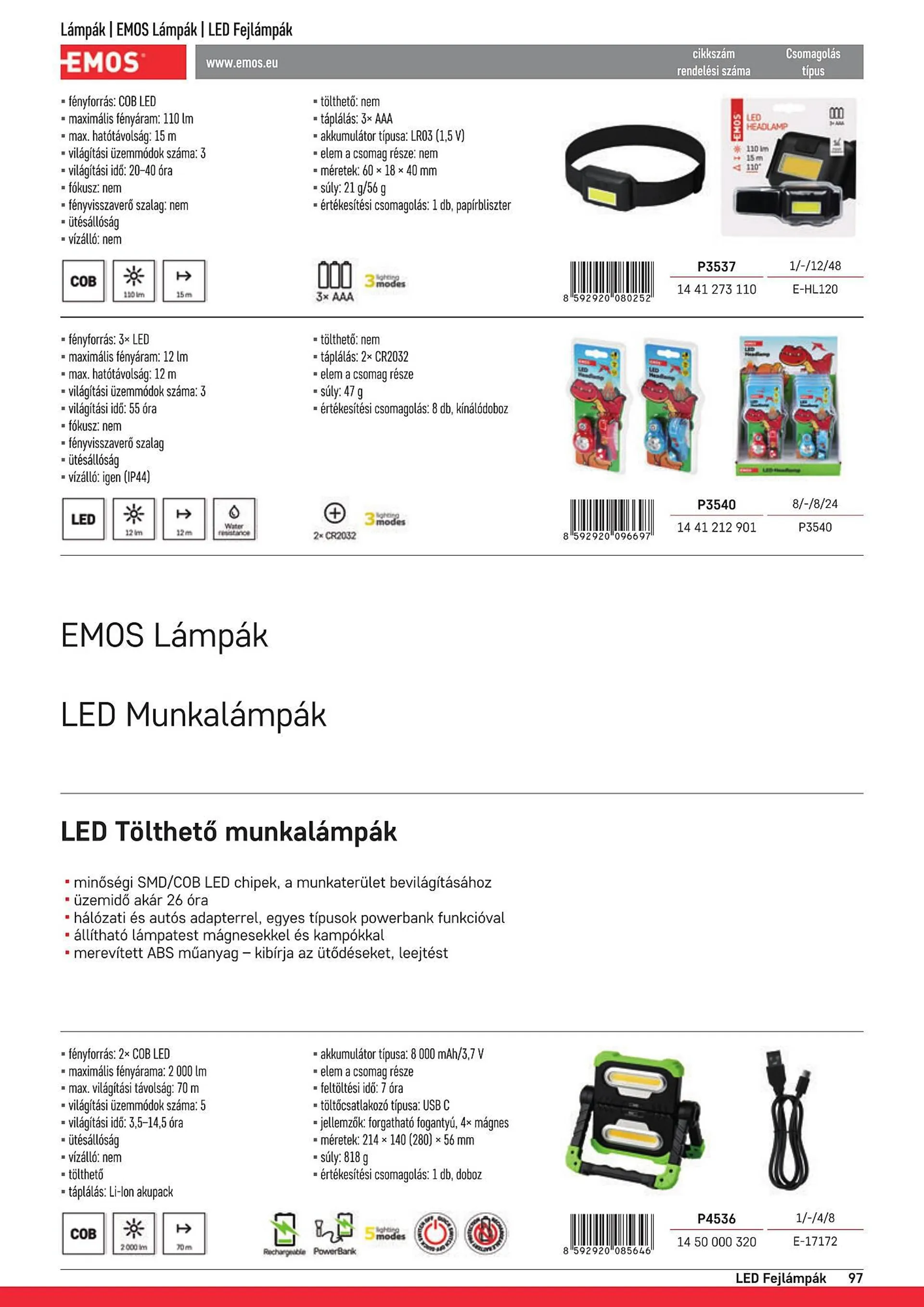 Katalógus Emos akciós újság december 31.-tól december 31.-ig 2024. - Oldal 96