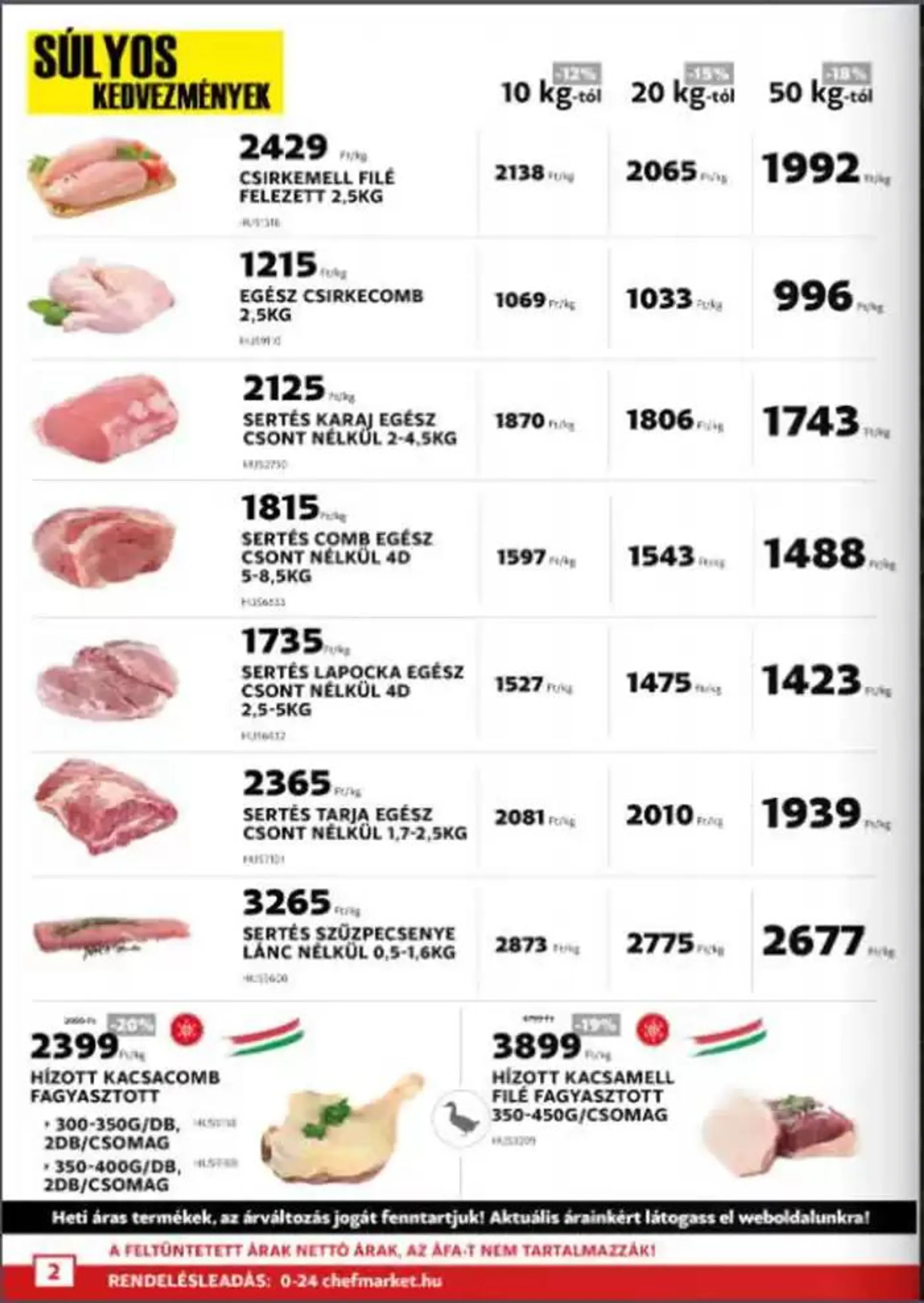 Katalógus Chef Market Magazin október 1.-tól október 31.-ig 2024. - Oldal 2