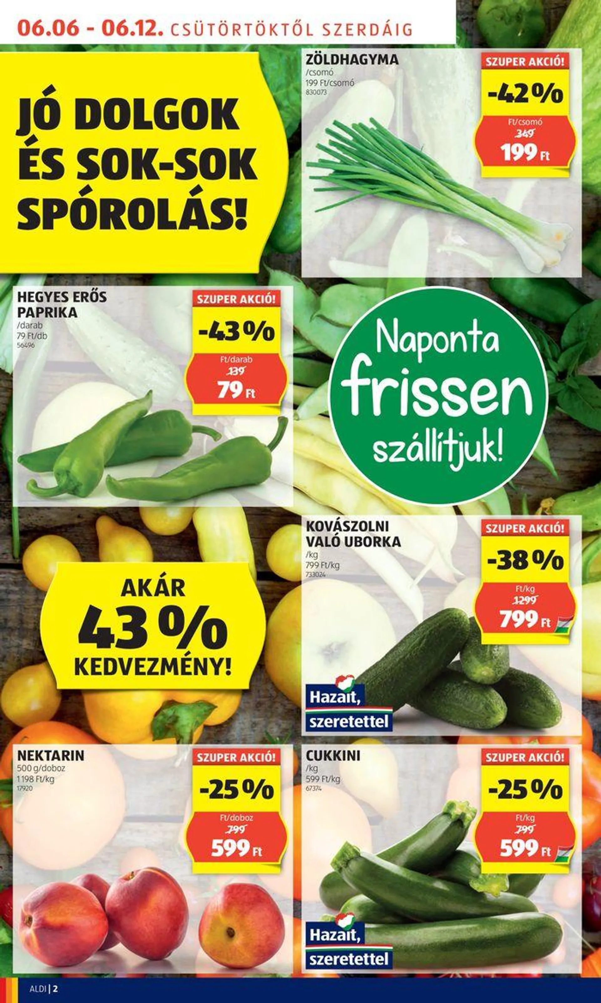 Következő heti ALDI akciós újság! - 2