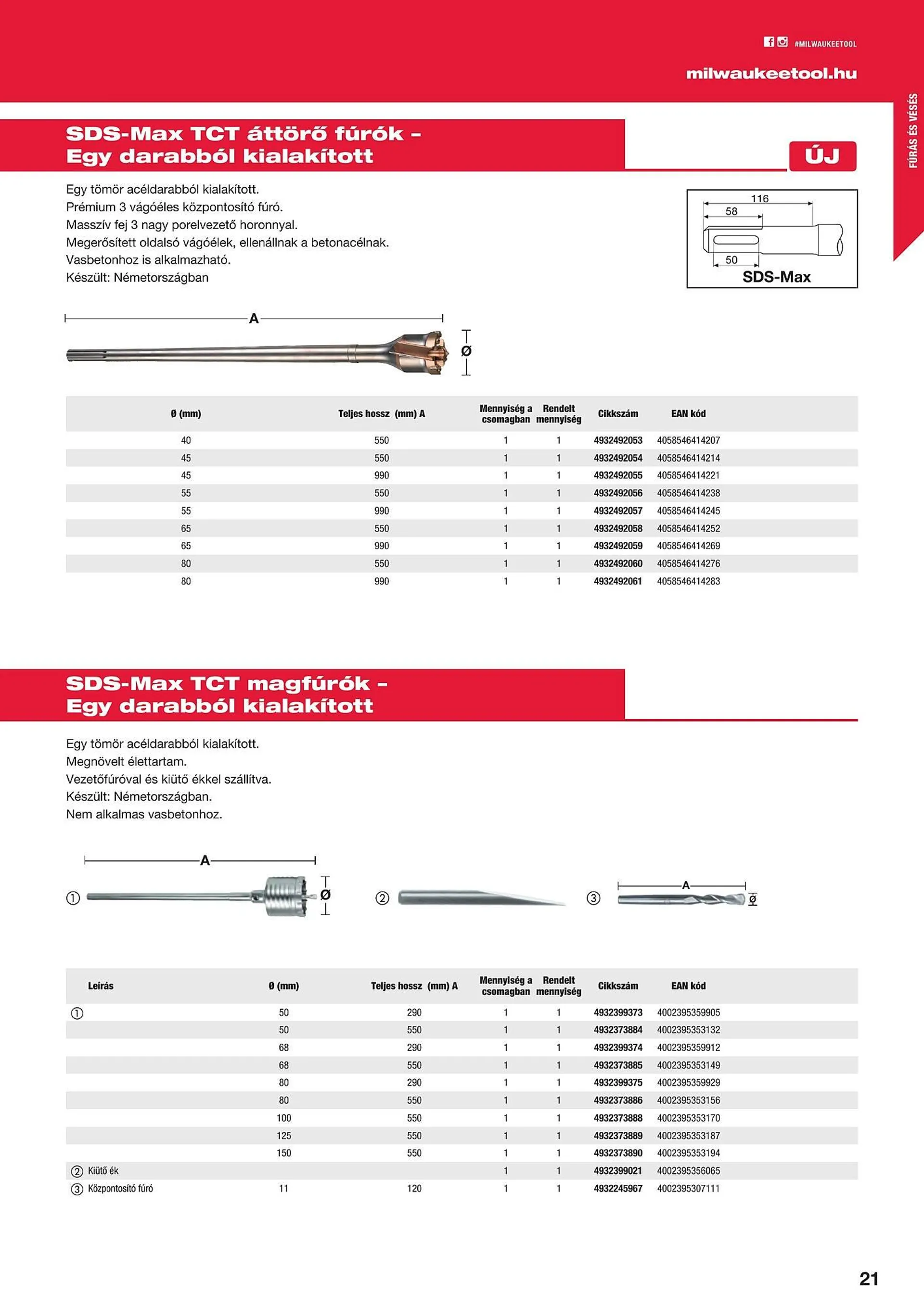 Katalógus Milwaukeetool akciós újság augusztus 14.-tól december 31.-ig 2024. - Oldal 21