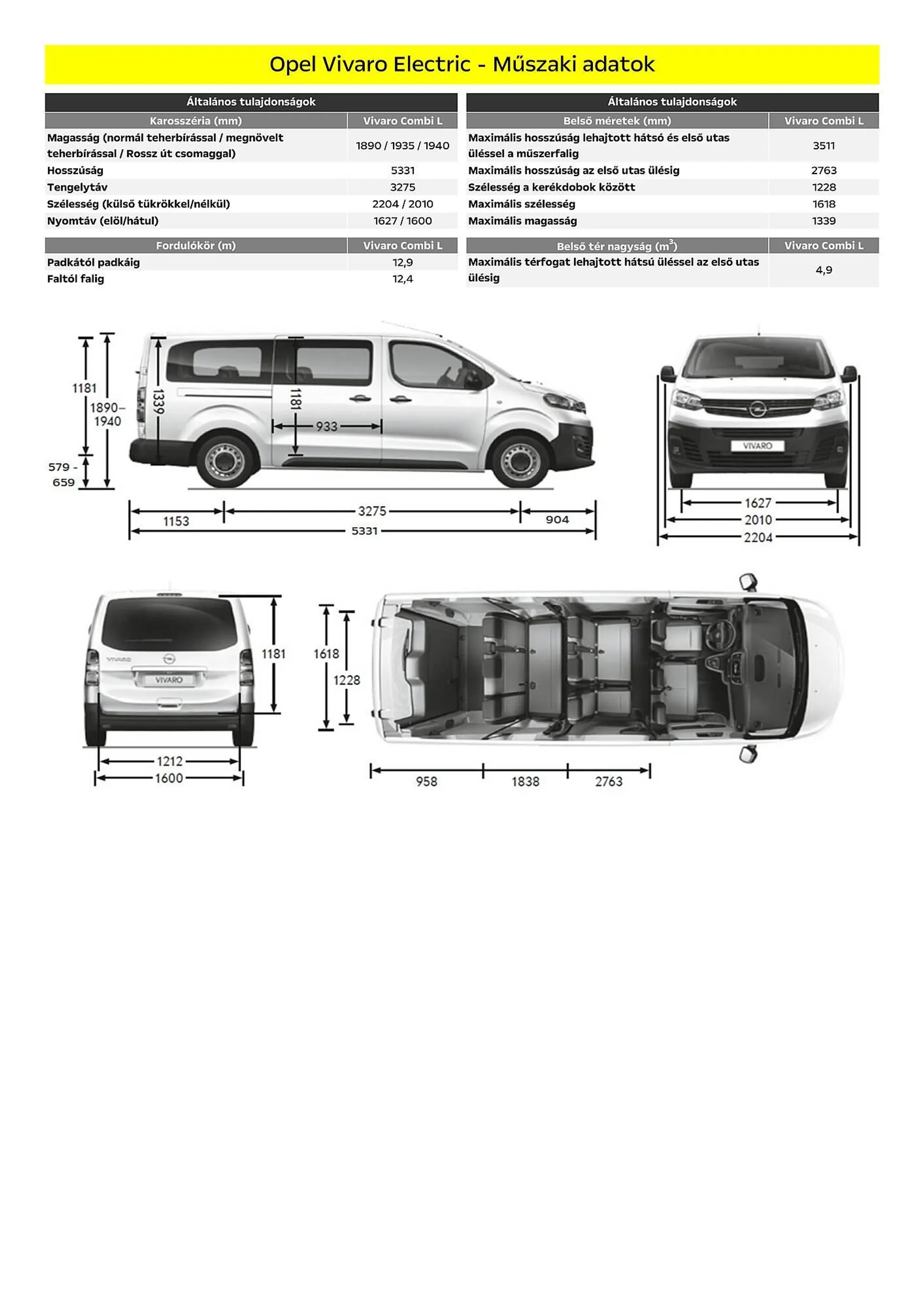 Katalógus Opel Vivaro Electric akciós újság július 5.-tól december 31.-ig 2024. - Oldal 9